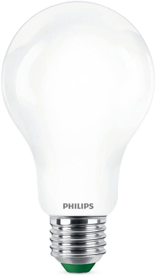 Philips Classic LED-A-Label Lampe 100W E27 Kaltweiß matt 1er P LED- Leuchtmittel, E27, Neutralweiß