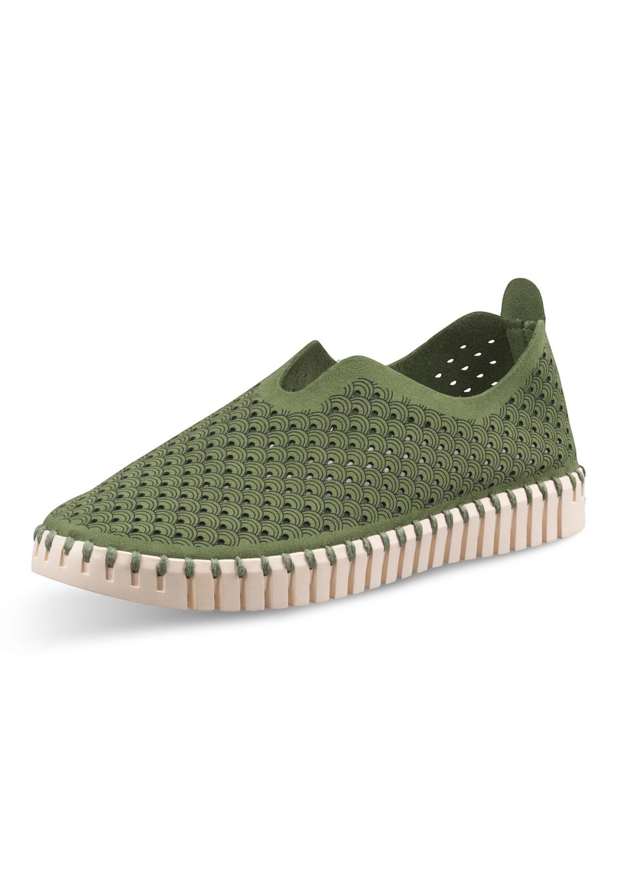 Ilse Jacobsen TULIP3275 Sneaker Plateausohle, atmungsaktive Mikrofaser, hoher Tragekomfort