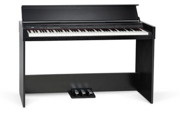 FunKey Digitalpiano DP-1088 E-Piano (Spar-Set, 4-St., Inkl. Klavierbank, Kopfhörer und Schule), Schlankes Keyboard im Digitalpiano-Design