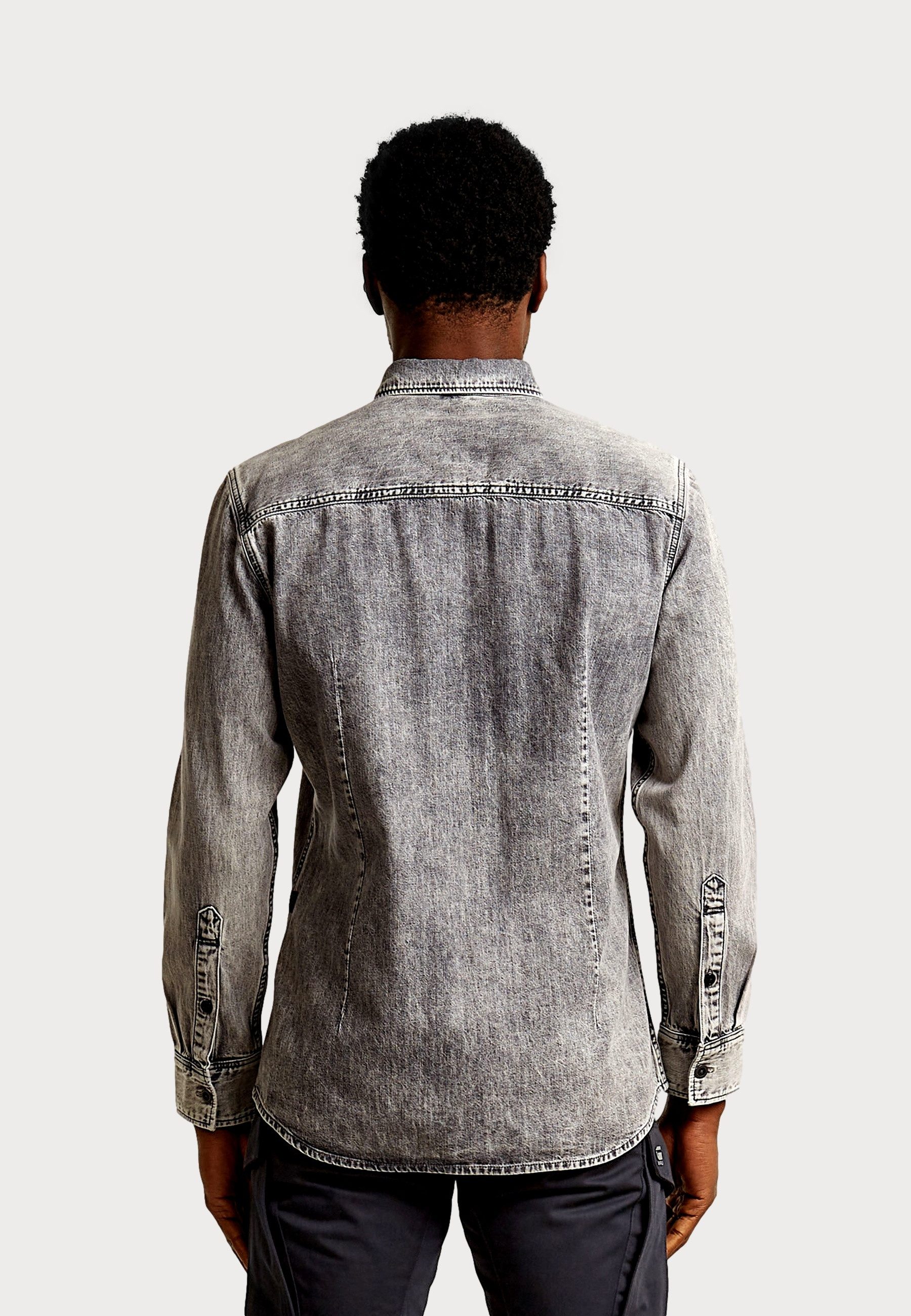 G-STAR Langarmhemd Hemd Clean Slim (1-tlg)