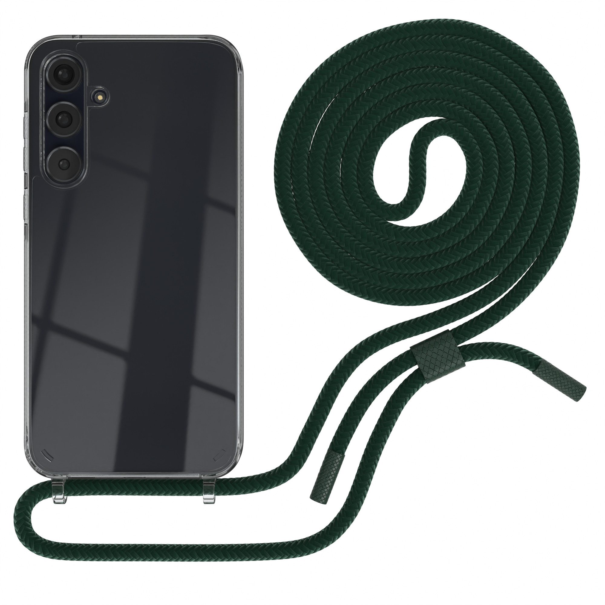 Handykette Silikon Kette Unifarbe für Samsung Galaxy A35
