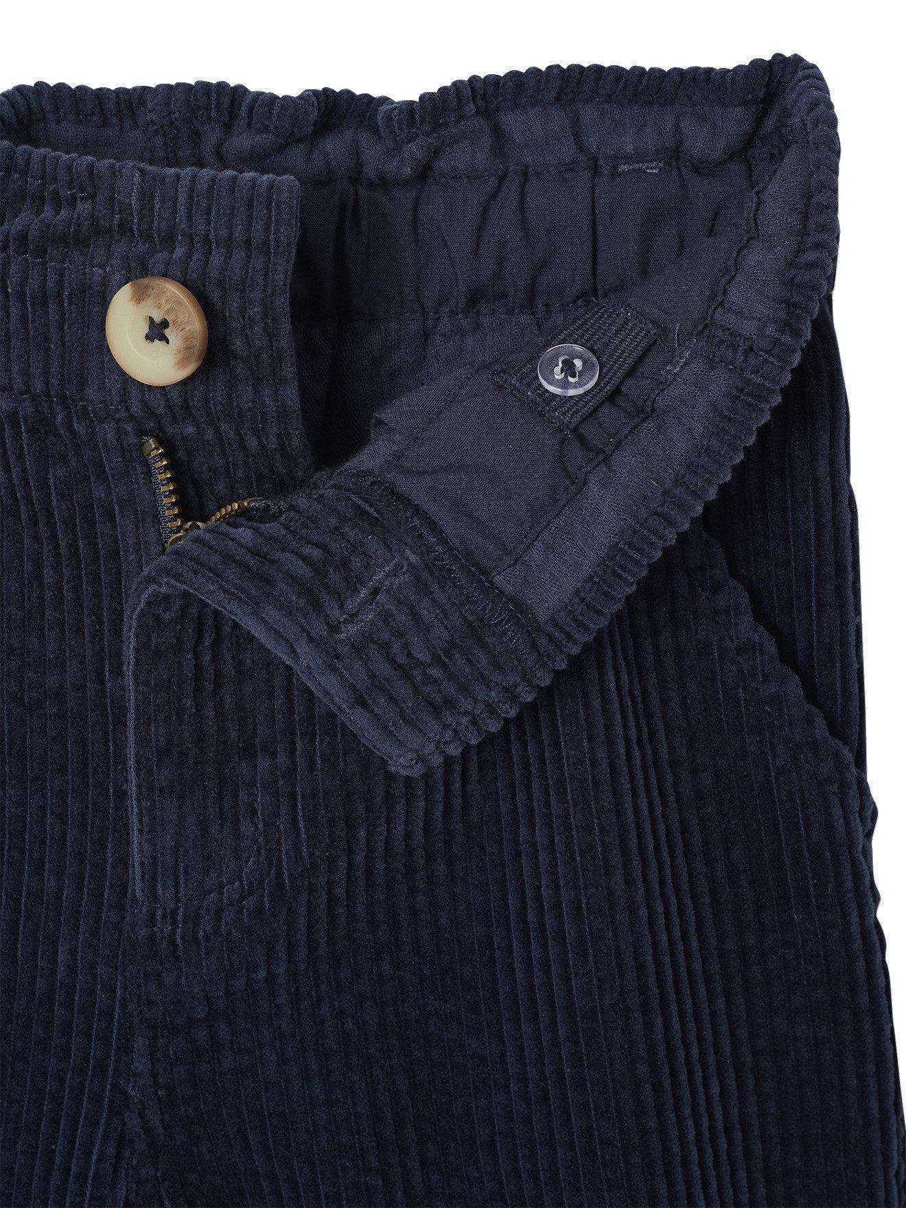 vertbaudet Cordhose Weite Mädchen Cordhose mit Paperbag-Bund – Bild 3 von 5
