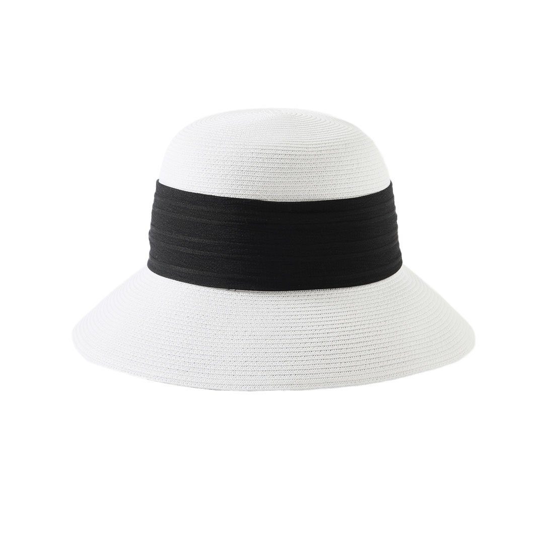 SCHUTA Sonnenhut Strohhut Sonnenhut Damen,Sommer Strand Hüte Hut UV Schutz Kappe Weiß01
