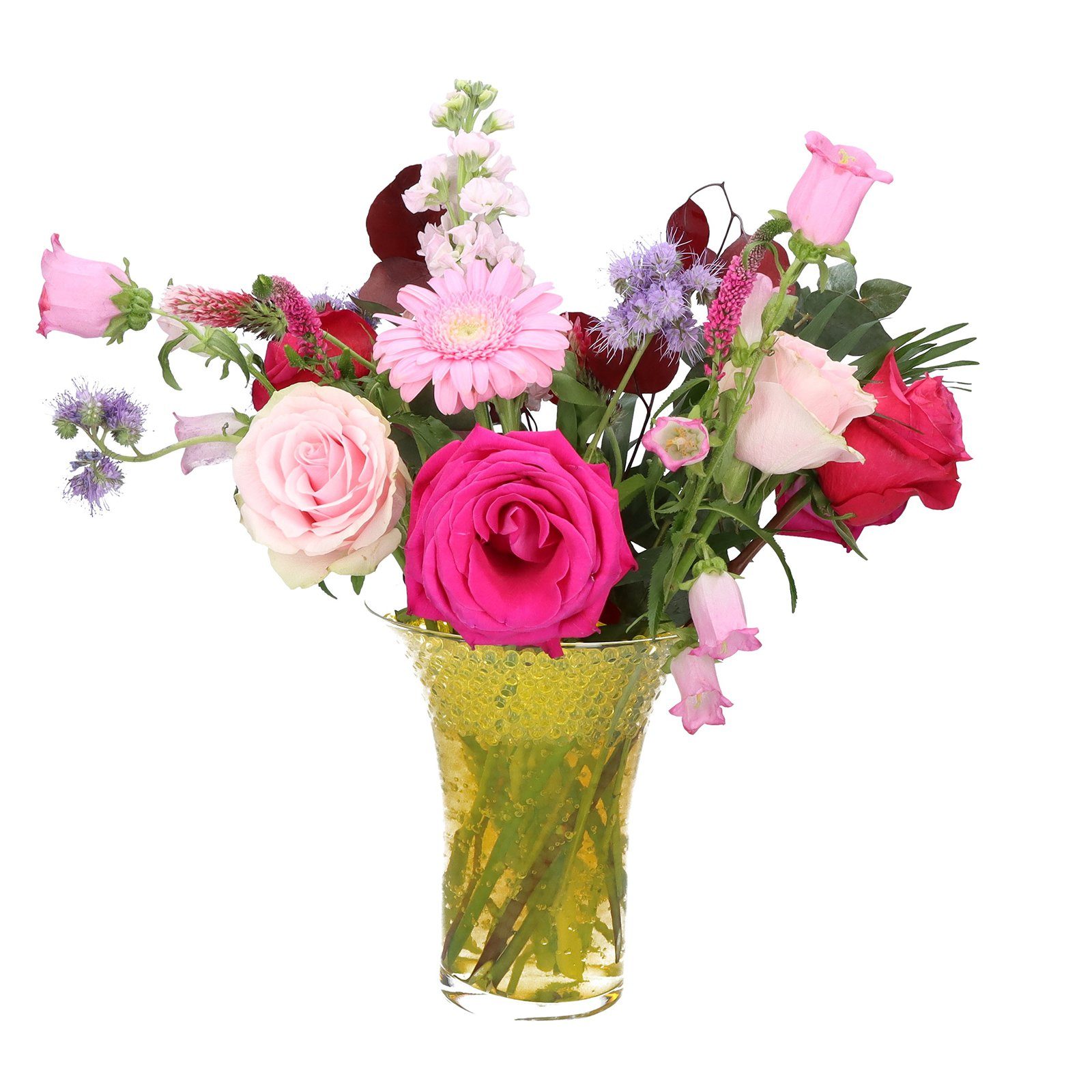 trendfinding Deko-Granulate 1 Liter Eimer Aqualinos Hydroperlen, Verschiedene Größen und Farben