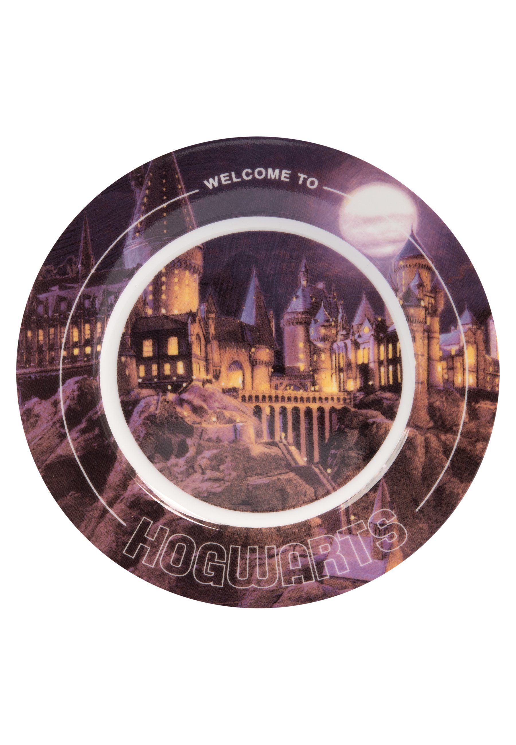United Labels® Frühstücks-Geschirrset Harry Potter - Welcome to Hogwarts - Set, 3-tlg, 1 Personen, Porzellan