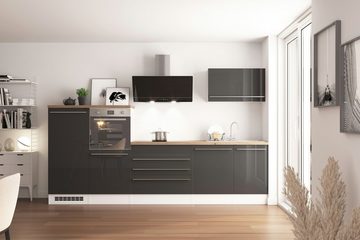 RESPEKTA Küche Gabriel, Breite 320 cm, wechselseitig aufbaubar, als Doppelblock stellbar