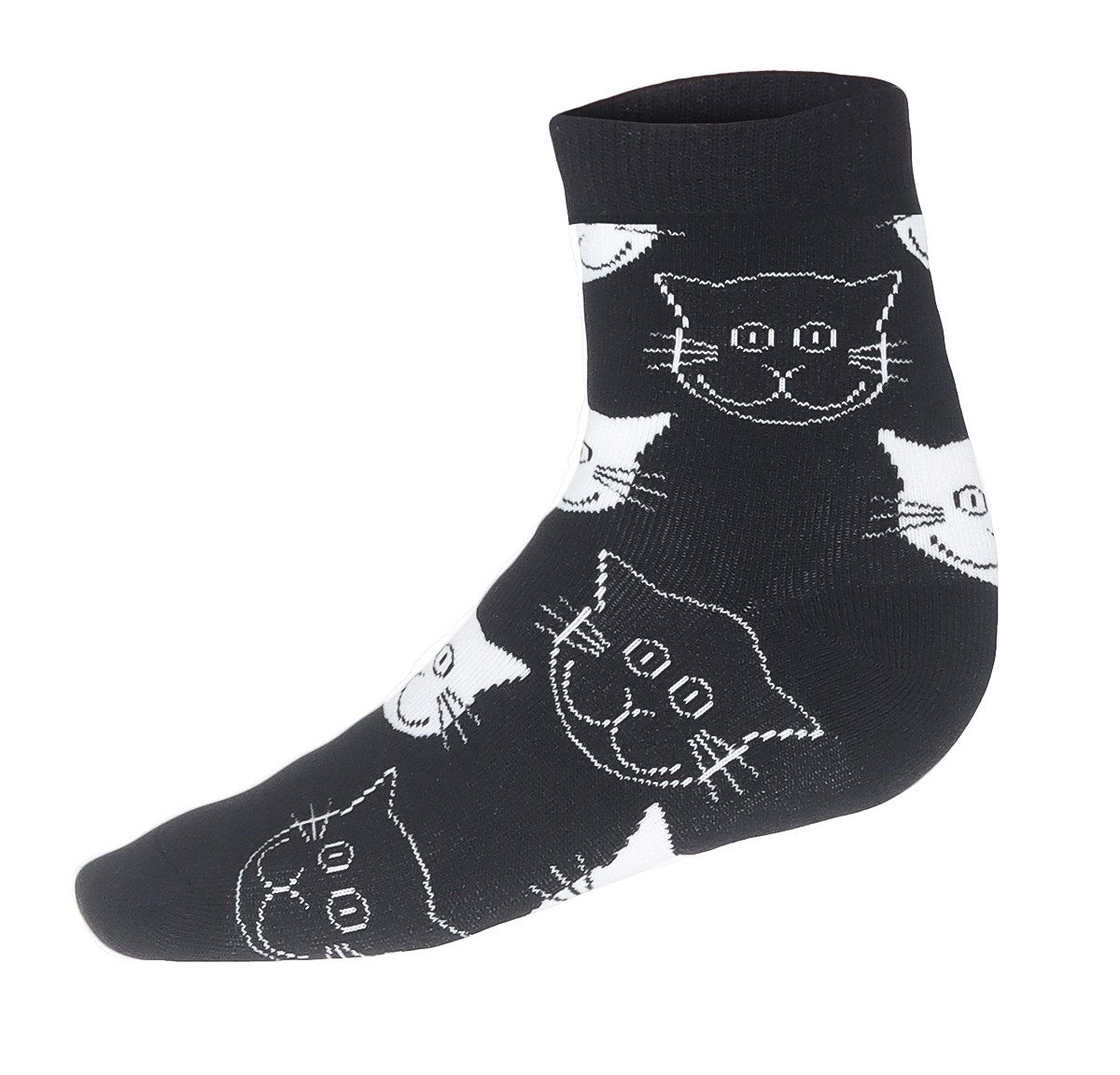 Sockenhimmel Thermosocken Damen Wintersocken Katzen Design warme Socken & Strümpfe 2fädig Vollfrotteefuß