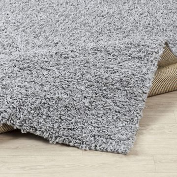 Hochflor-Teppich UNI CHIC 2300, Surya, rechteckig, Höhe: 37 mm, Flauschig, Langflor, Weich, Wohnzimmer Flurteppich, Grau