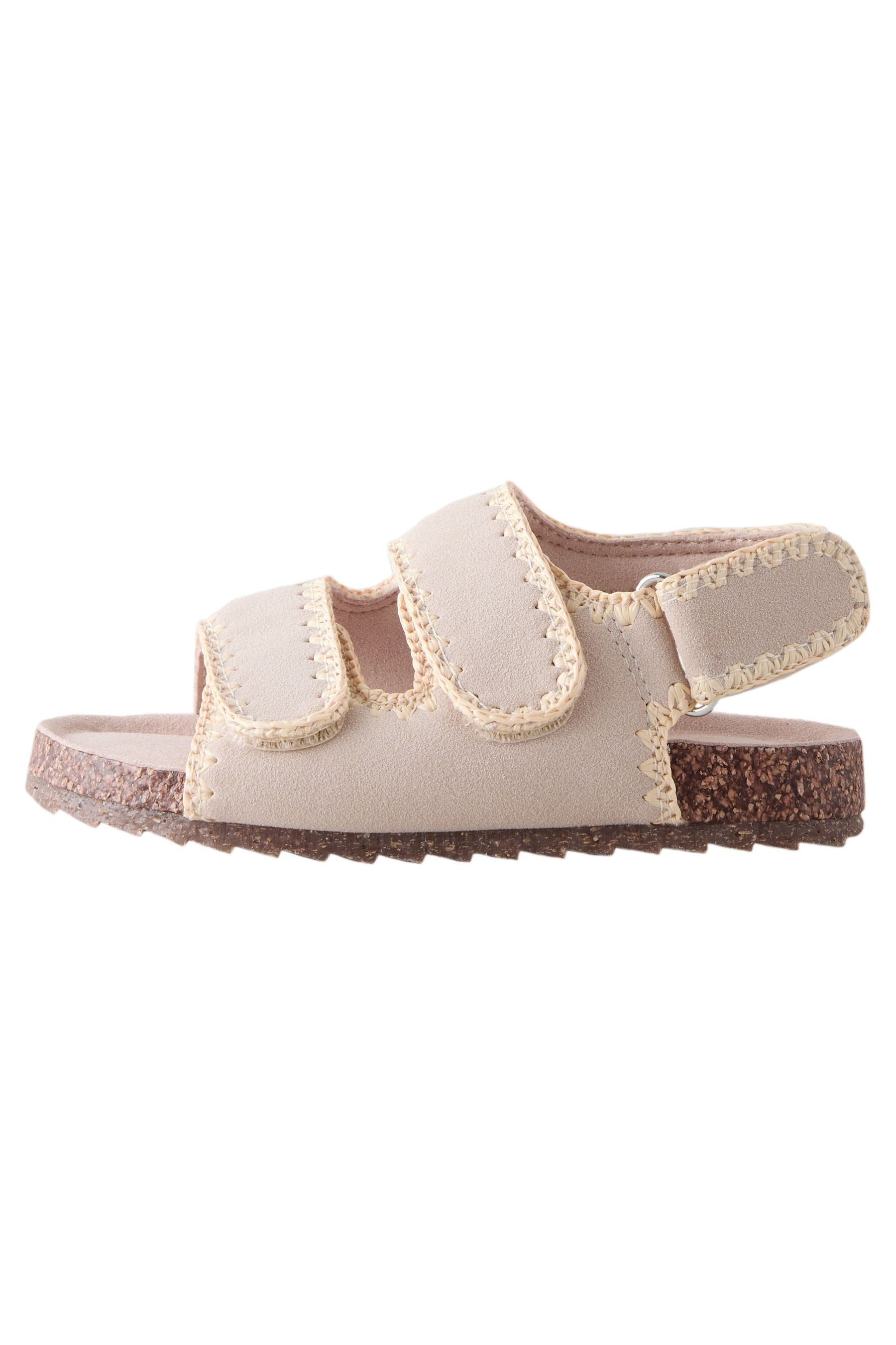 Next Sandalen mit Korksohle und Klettverschluss Sandale
