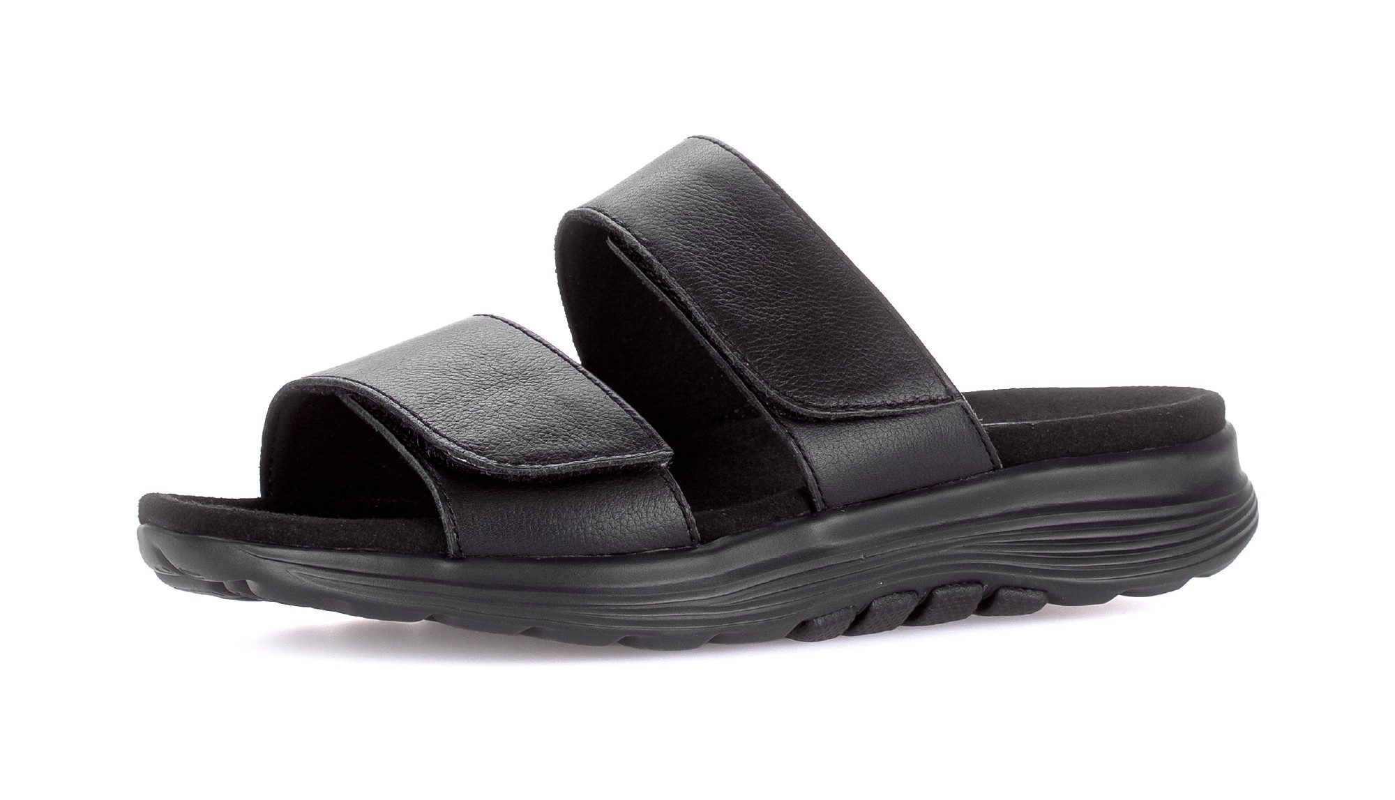 rollingsoft Pantolette Keilabsatz, Schlupfschuh, Sommerschuh in Komfortweite G (weit)