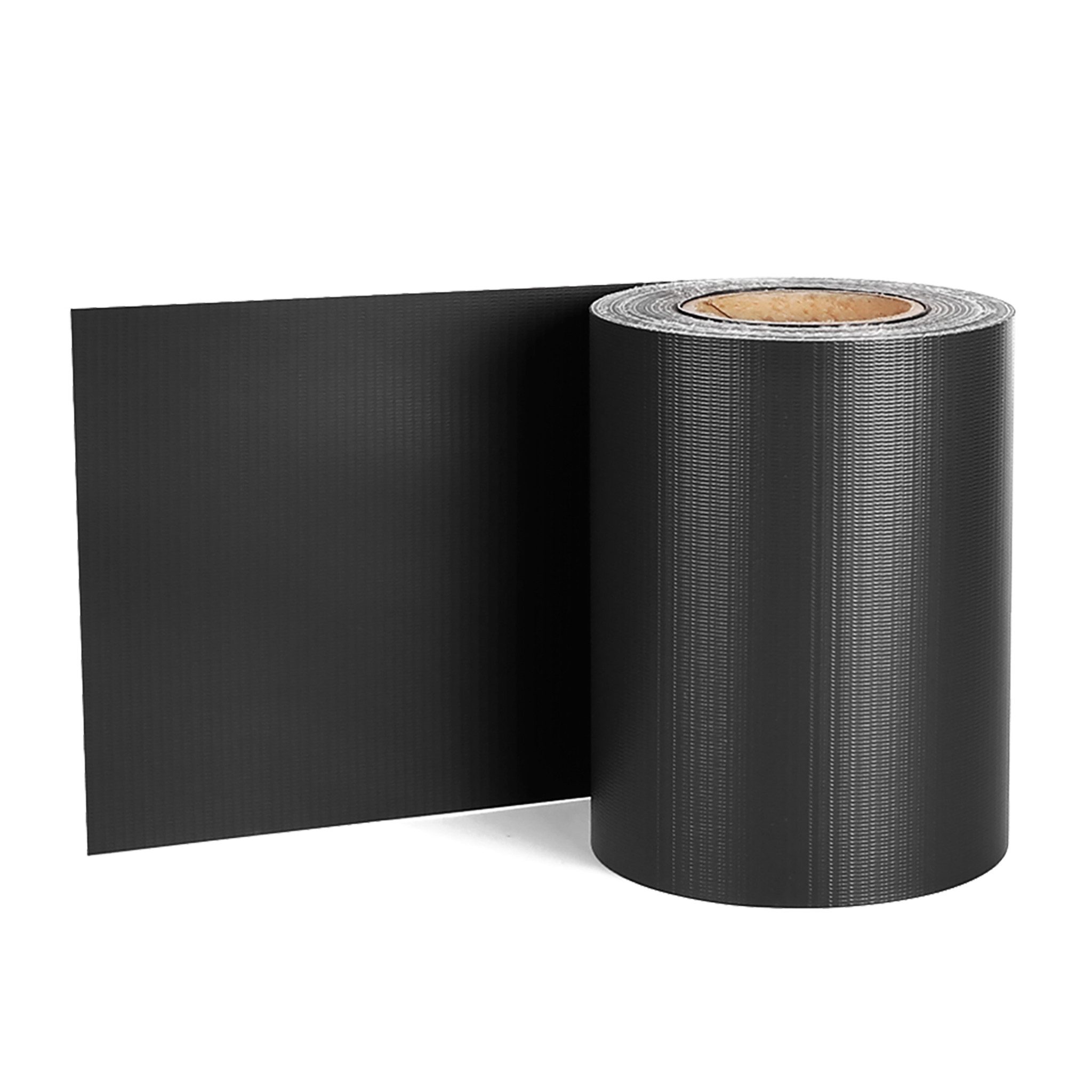 FIVMEN Sichtschutzstreifen PVC Sichtschutz Sichtschutzfolie 35m/65m/70m, 19 cm Hoch, Gartenzaun Windschutz für Zaun, Anthrazit