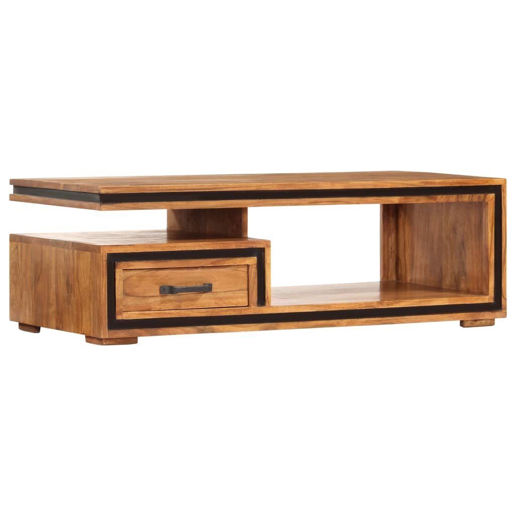 vidaXL Couchtisch Couchtisch Massivholz 100x45x33 cm