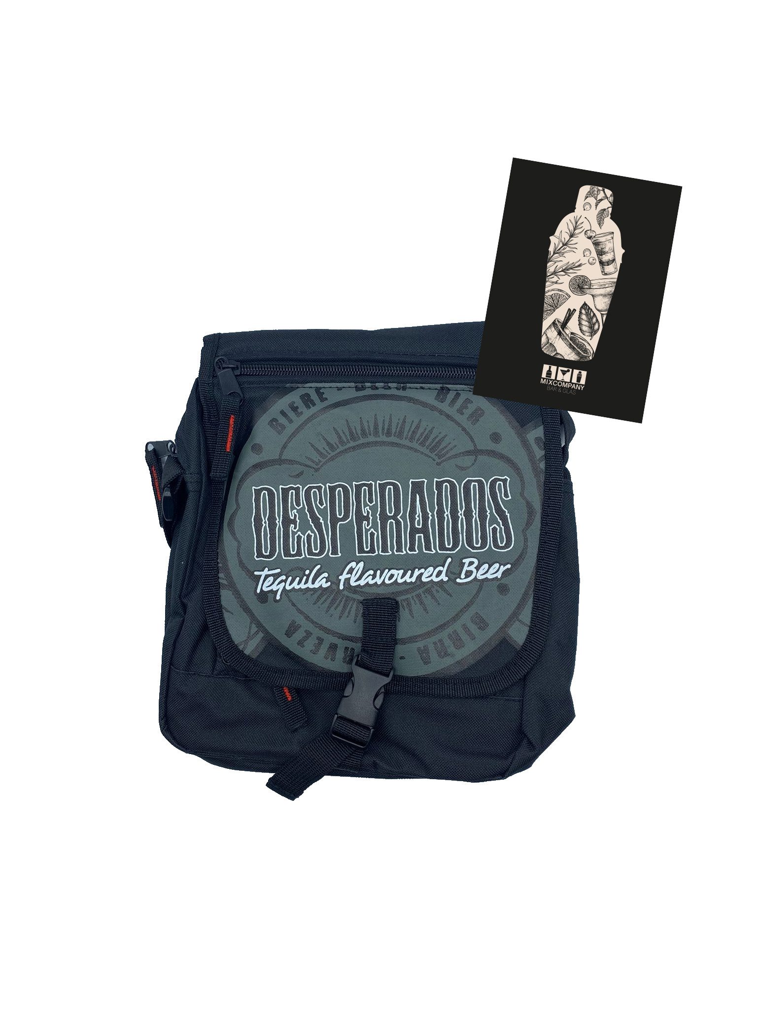 Umhängetasche Desperados Festival Tasche Umhängetasche Schwarz