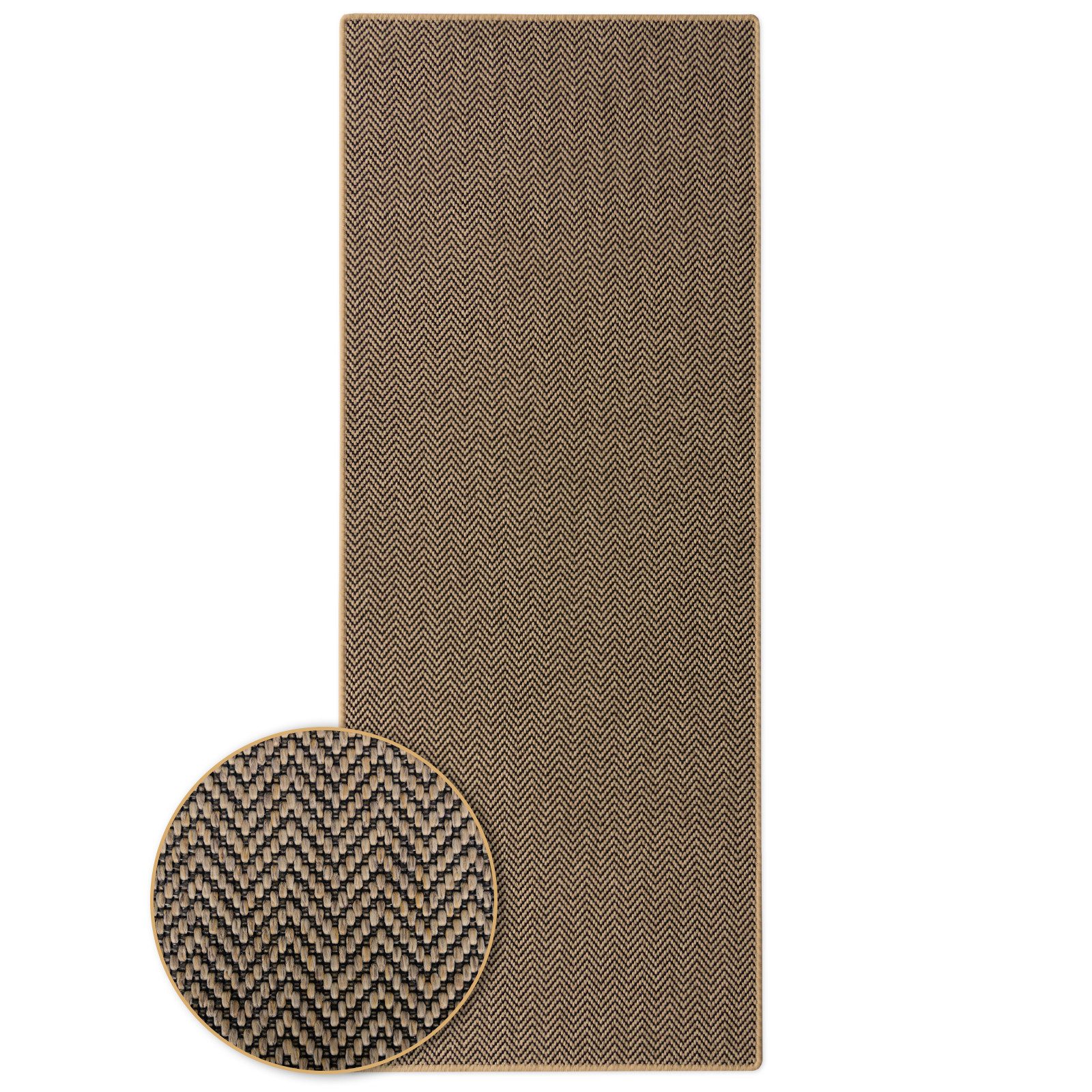 Karat Sisalteppich Java, Sisaloptik, Strapazierfähiger & günstig online kaufen