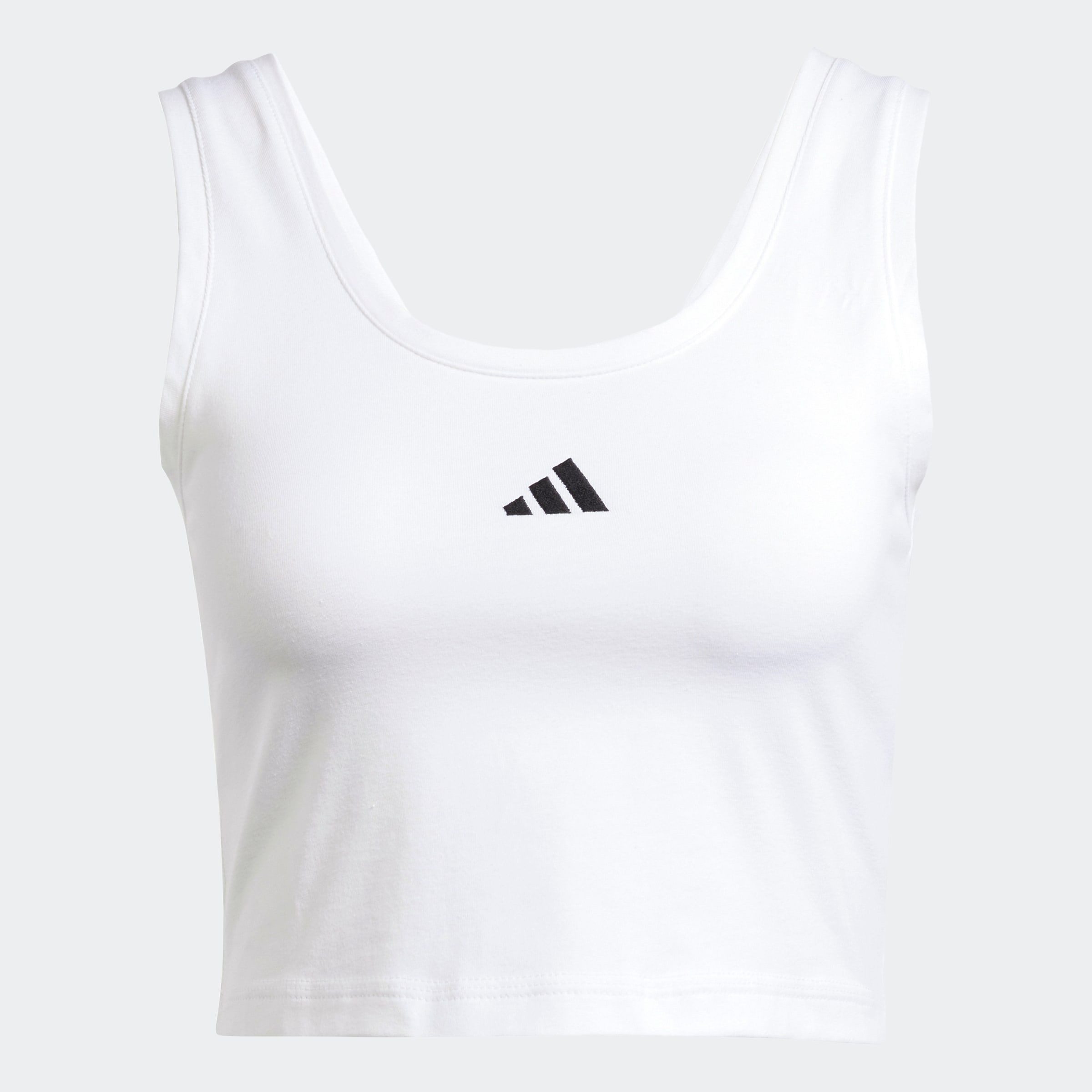 adidas Sportswear Tanktop ESSENTIALS SMALL LOGO COTTON LIFESTYLE schmale Passform, leichtes und luftiges Design