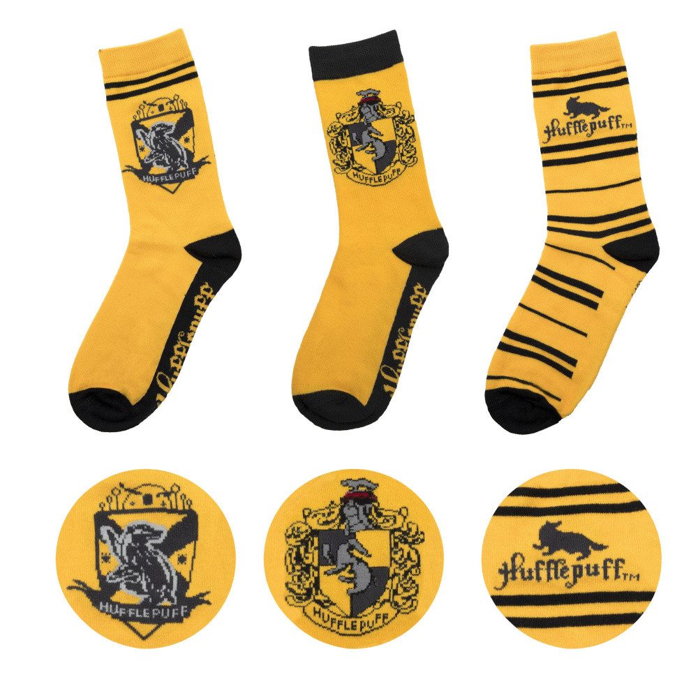 Cinereplicas Носки Harry Potter Носки 3er-Pack Hufflepuff