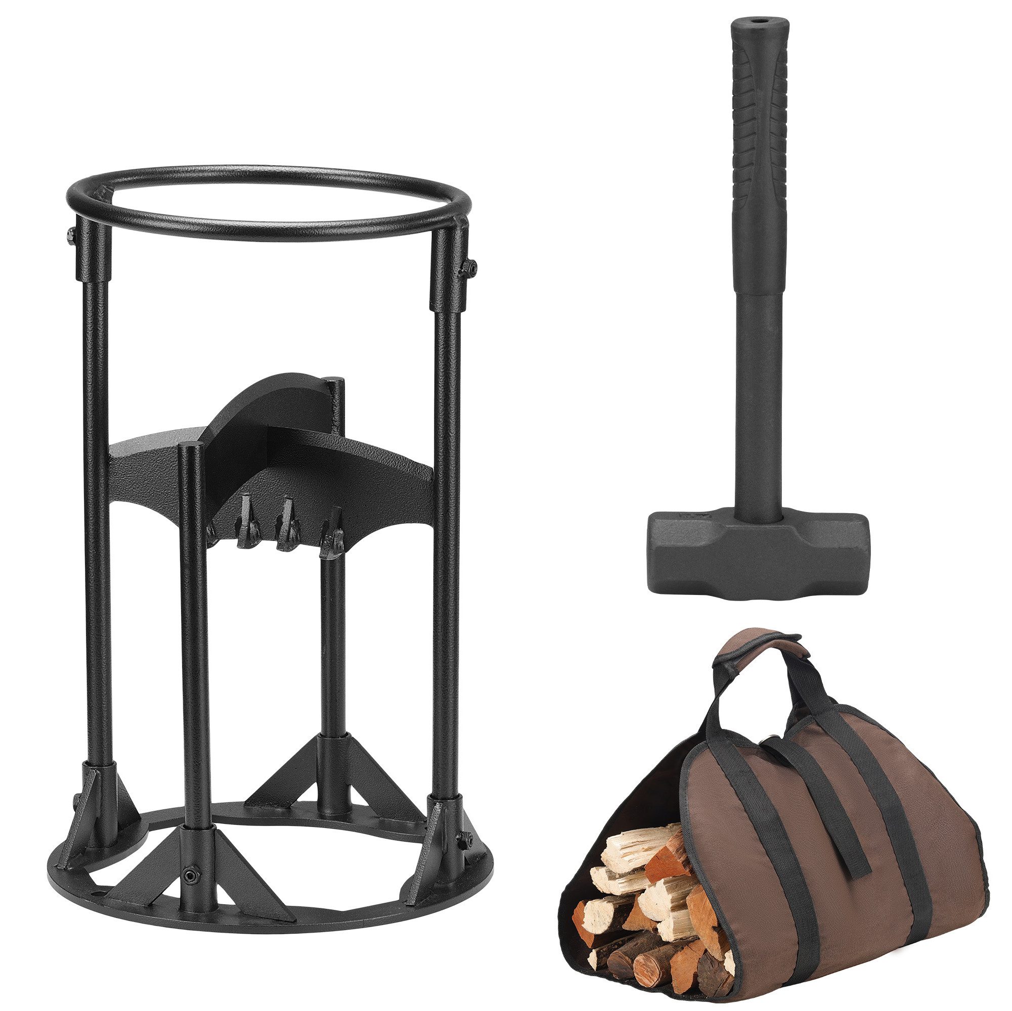 Navaris Drehspaltkeil Spaltbohrer für Anzündholz - Brennholzspalter für fei günstig online kaufen