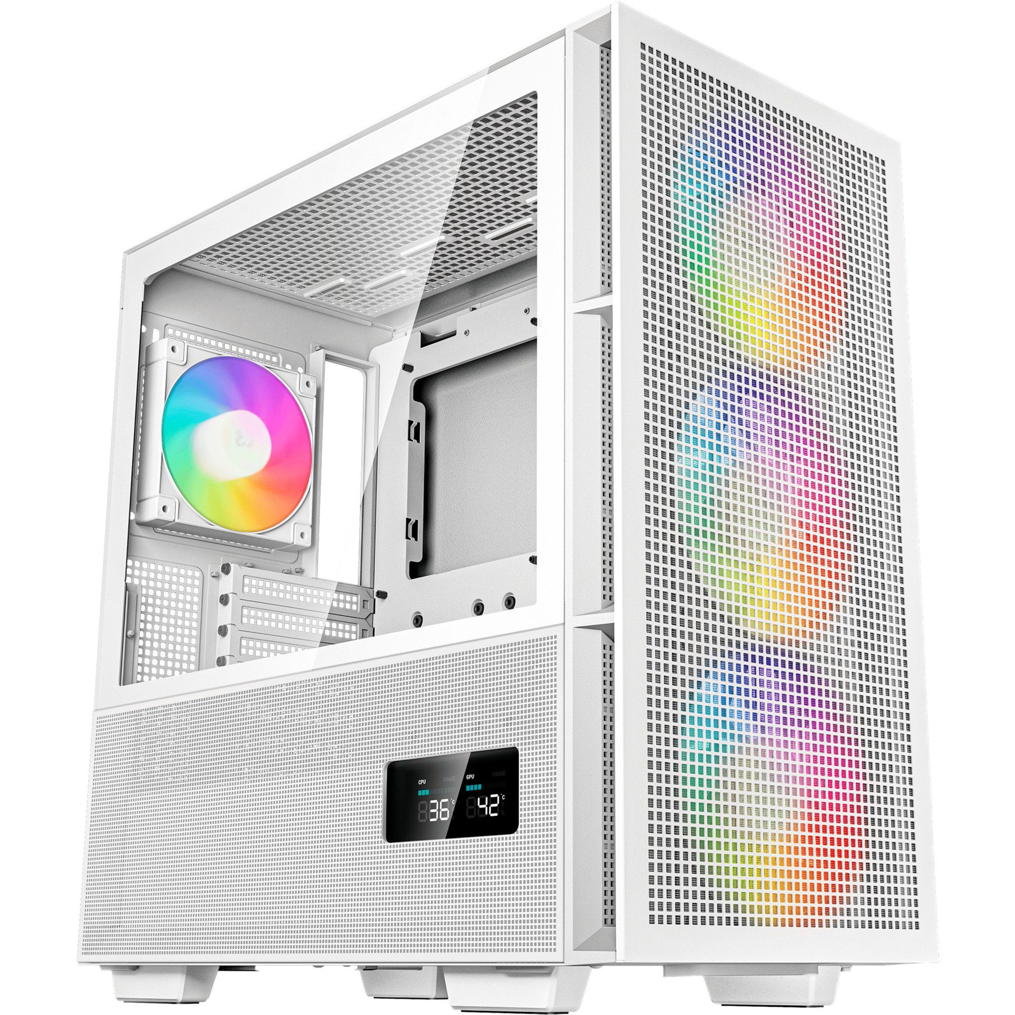 DeepCool PC-Gehäuse DeepCool CH560 Digital WH, Tower-Gehäuse