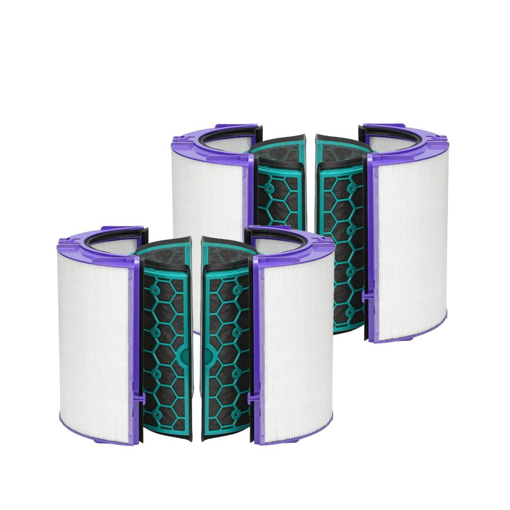 Trade-Shop Ersatzfilter 2x HEPA Filter passend für Dyson PH04 TP06 TP07 TP08 TP09 TP7A PH3A, Zubehör für Zubehör passend für, 969048-03 969048-01 968707-05 968707-04 968708-05 968708-04