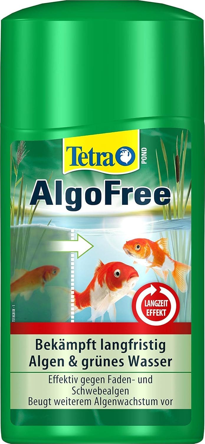 Aquariumpflege Tetra Pond AlgoFree Algenmittel gegen Schwebealgen/grünes Wasser 1 L