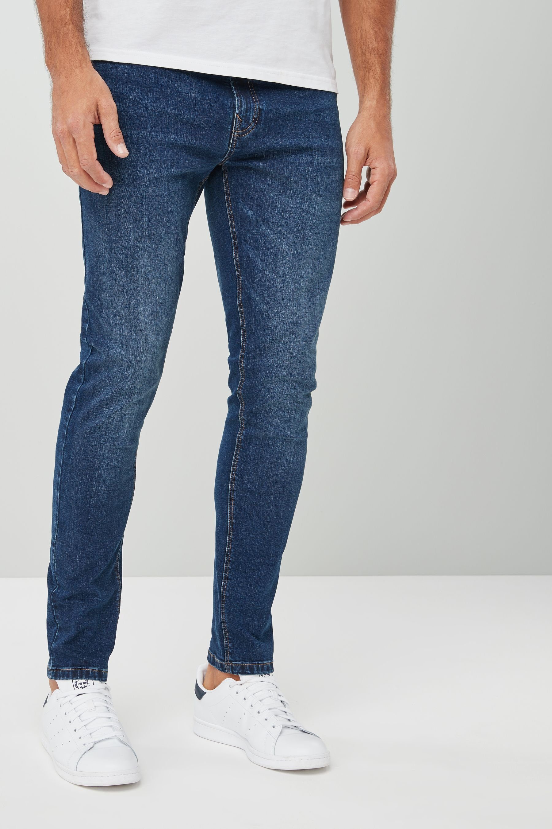 Next Skinny-fit-Jeans (1-tlg) Mid Blue