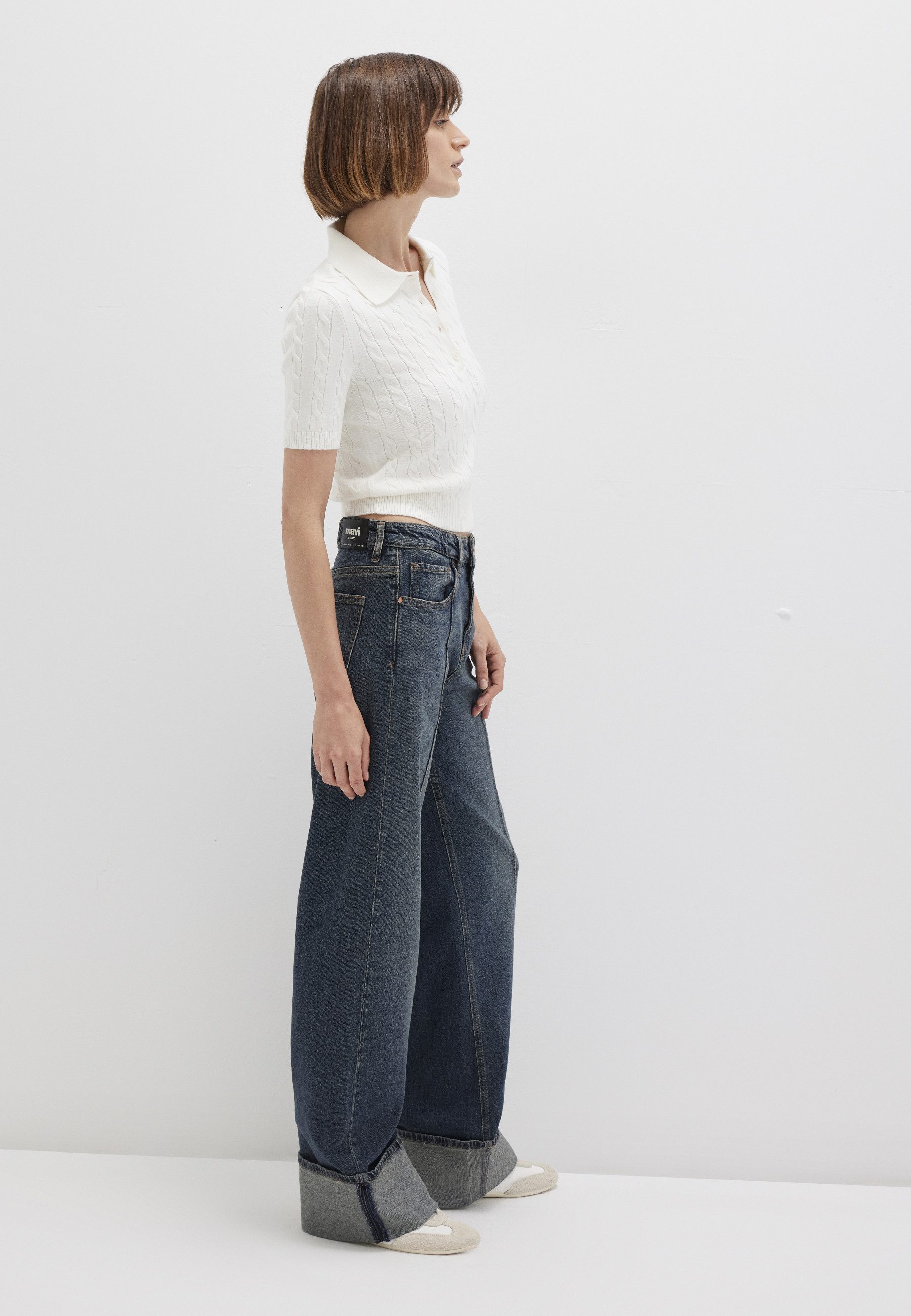 Mavi Gerade Jeans JANICE gerde Form