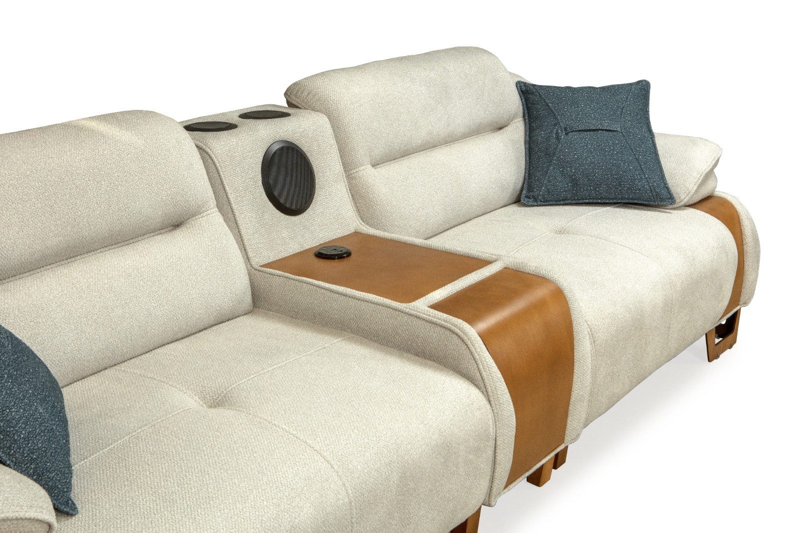 Polsterei Marya Polstergarnitur Elit : 2+2-Sitzer Sofa + 1 Sessel, (Bringen Sie mit dem stilvollen Set ELIT, bestehend aus einem großzügigen 2+2-Sitzer Sofa und komfortablen Sesseln, Eleganz und Gemütlichkeit in Ihr Wohnzimmer., 3-tlg., Hochwertige Materialien, sorgfältige Verarbeitung und modernes Design), Höchster Sitzkomfort & langlebige Qualität