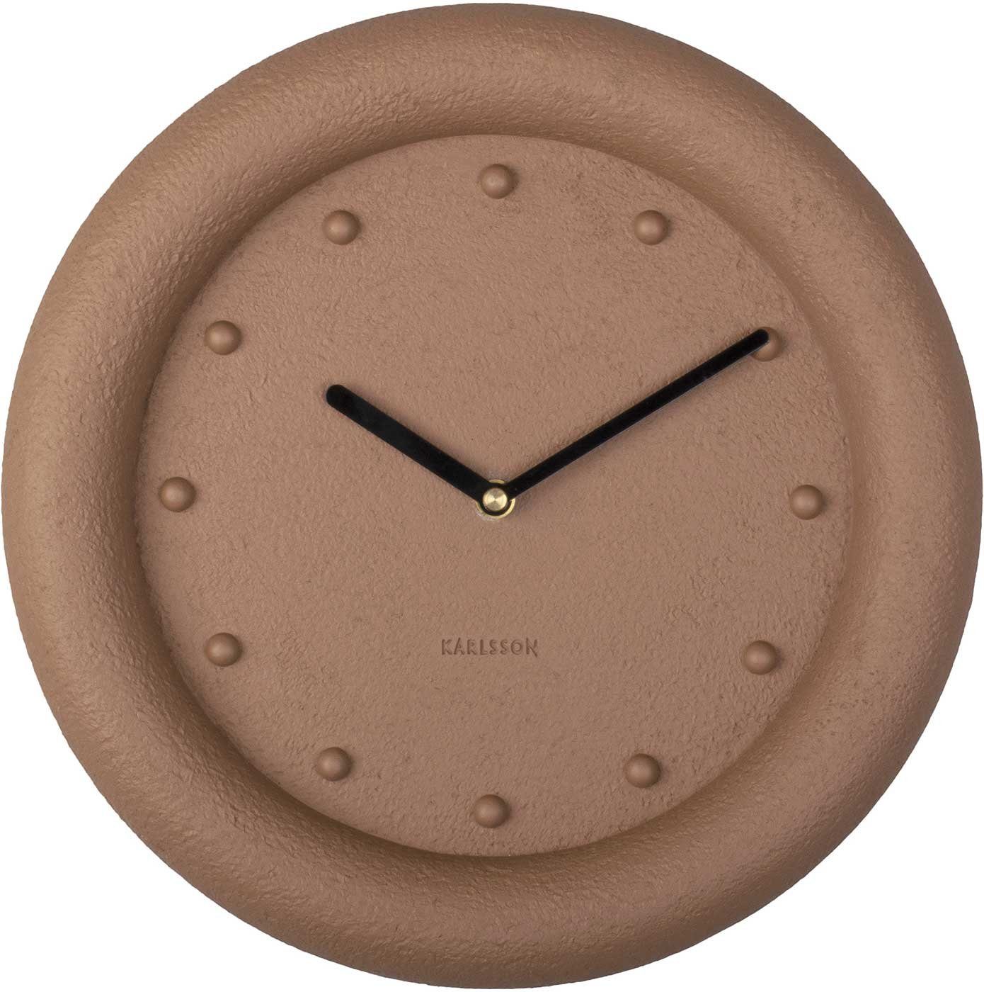 Wanduhr Wanduhr, modern, 30 cm Durchmesser - Karlsson Modell: KA5717OR