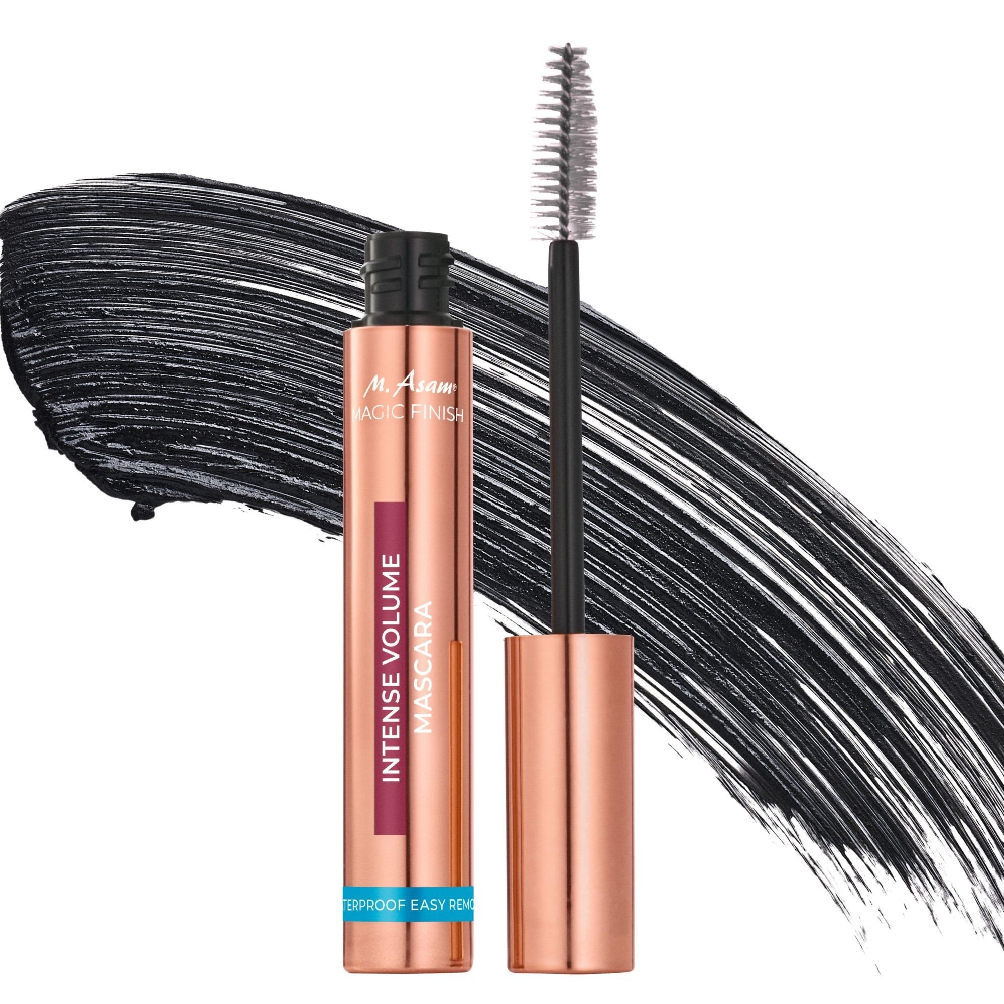 asambeauty Mascara Intense Volume Mascara Waterproof Easy Remove Deep Black