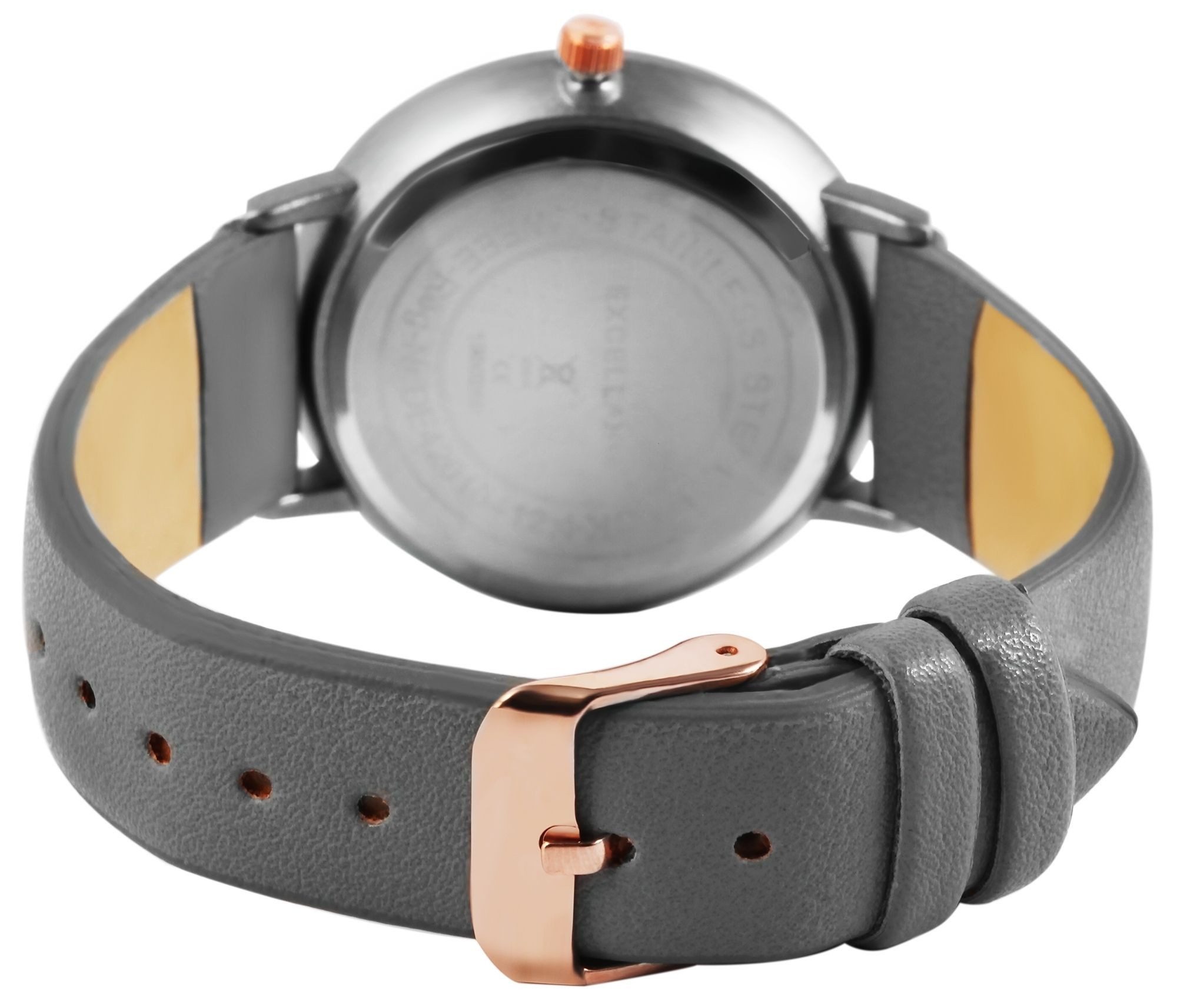 Excellanc Quarzuhr 1900260 Excellanc Damenarmbanduhr, Lederimitationsarmban günstig online kaufen