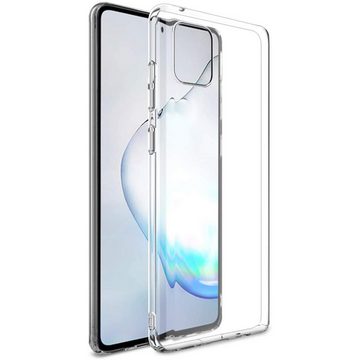 CoolGadget Handyhülle Transparent Ultra Slim Case für Samsung Galaxy Note 10 Lite 6,7 Zoll, Silikon Hülle Dünne Schutzhülle für Samsung Note 10 Lite Hülle