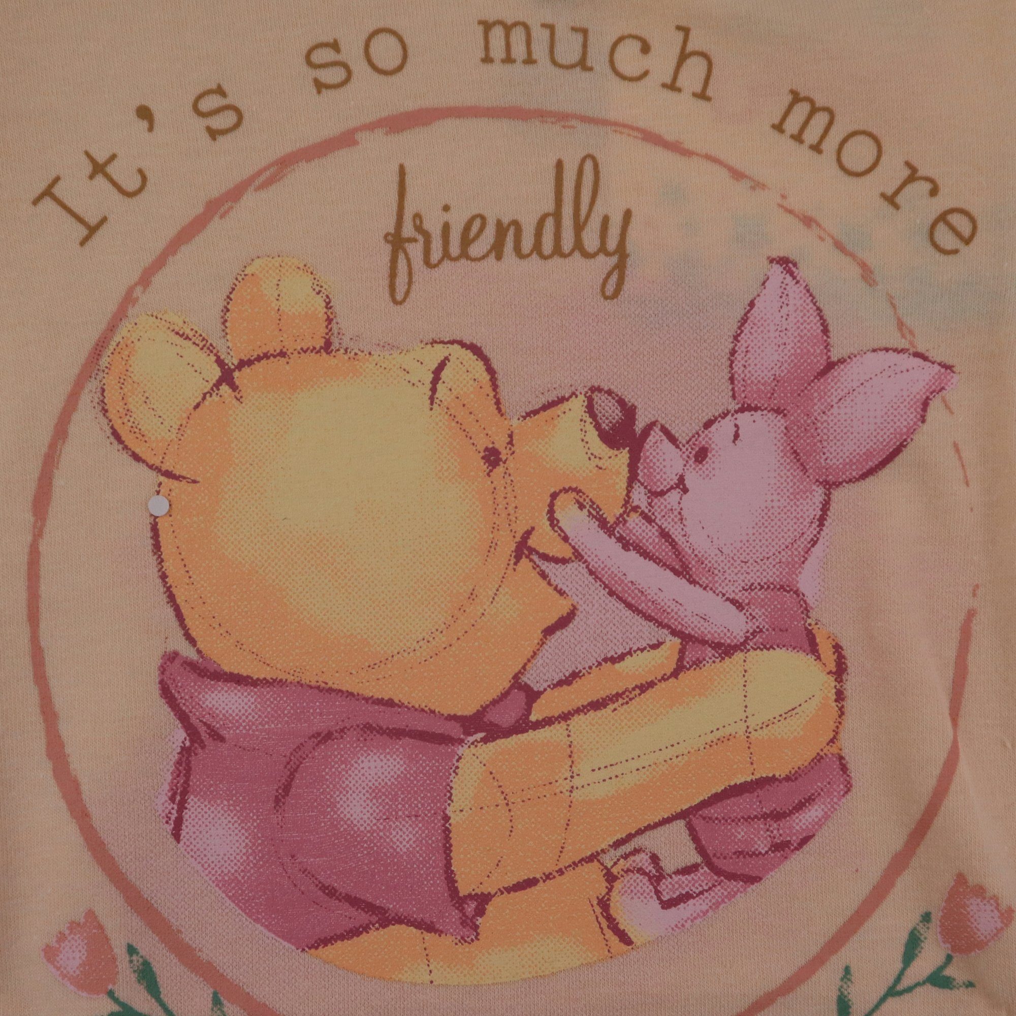 Disney Langarmwickelbody Disney Winnie der Pooh Baby langarm Body Strampler Gr. 68 bis 92