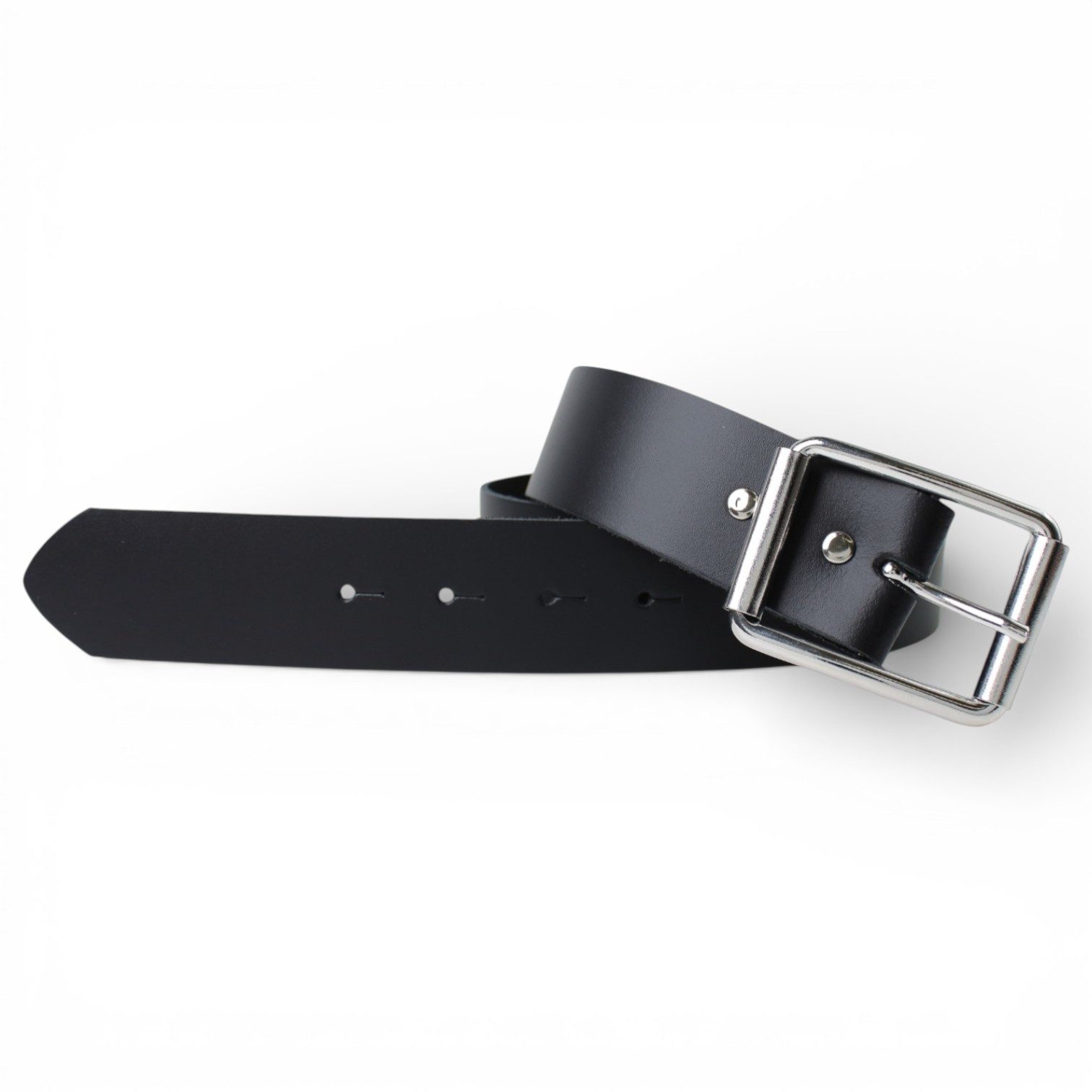 FRONHOFER Ledergürtel 19508 (1-St) Herren Ledergürtel, Rollschnalle, Jeansgürtel, echt Leder, 4 cm