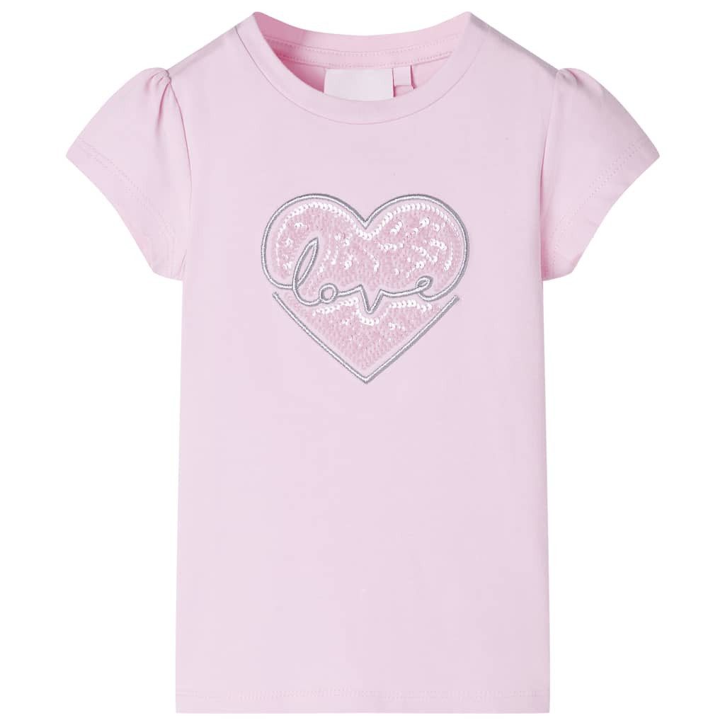 T-Shirt Kinder-T-Shirt Hellrosa 140