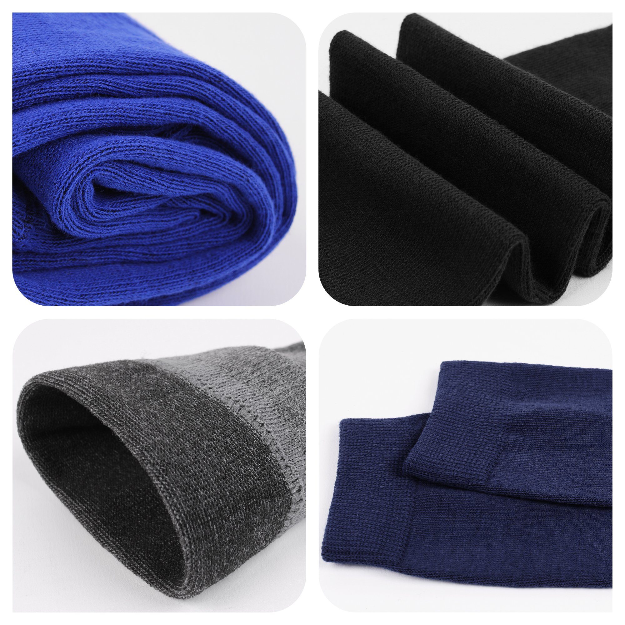 L&K-II Strickstrumpfhose 2767 (5er-Pack) Jungen/Mädchen Leggings ohne Füße Knöchellang aus Baumwolle – Bild 3 von 5