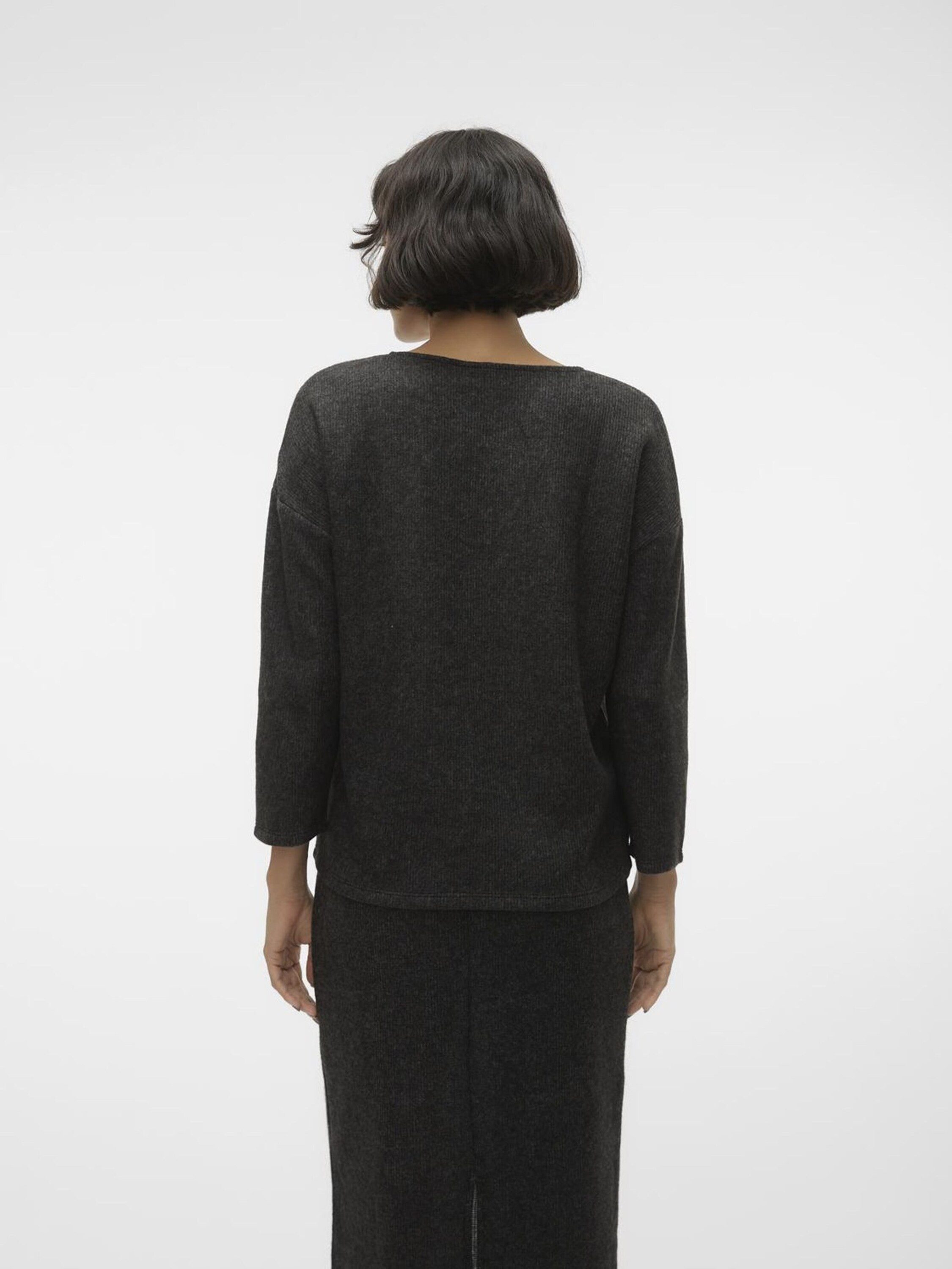 Vero Moda Langarmshirt Lis (1-tlg) Plain/ohne Details