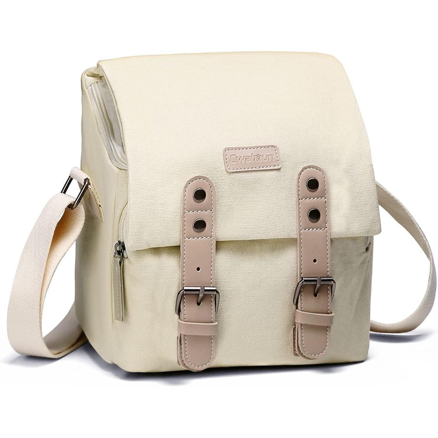 LuxusKollektion Kameratasche Kameratasche Wasserdicht Kleine SLR-Tasche Vintage Fototasche Canvas