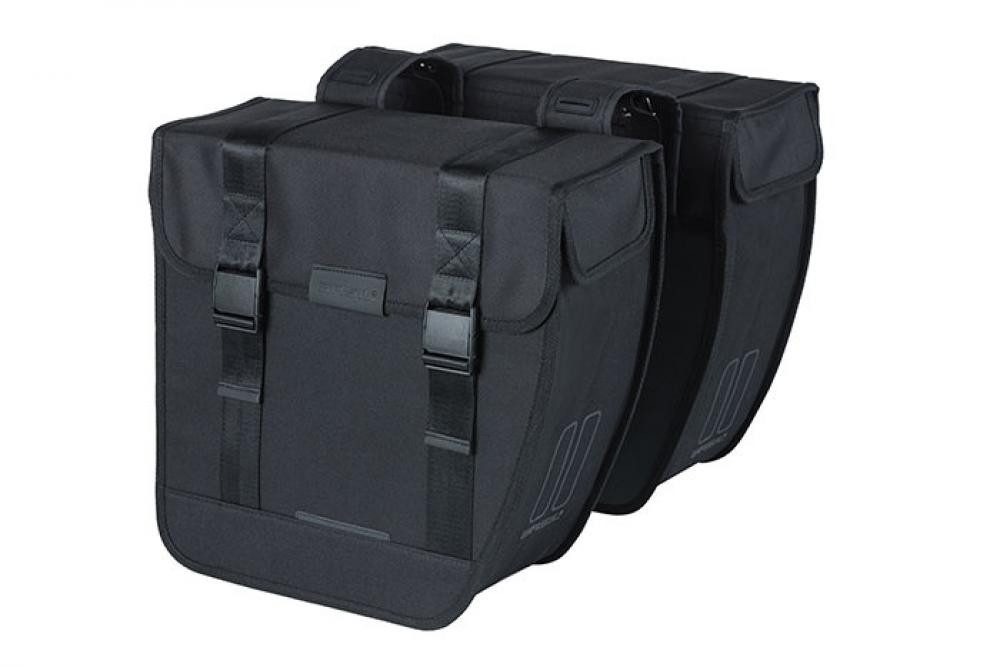 Fahrradtasche Basil Doppelpacktasche Doppeltasche Tour XL schwarz 35x15x43 cm 35l -