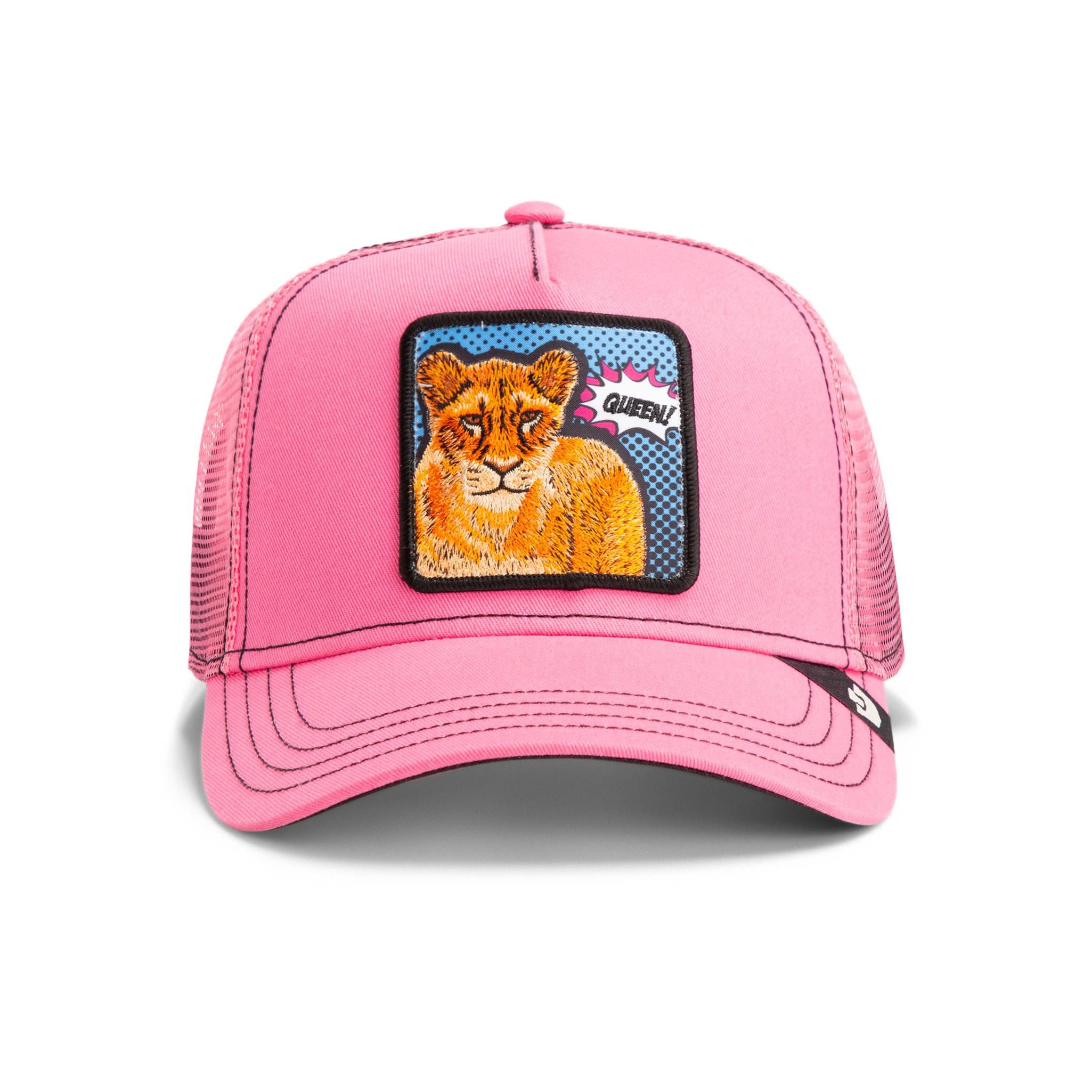 GOORIN Bros. Trucker Cap Goorin Bros. OG Trucker Cap POPArt - Queen Lion Frenzy (Basecap, Basecap, Meshcap, Trucker Kappe)