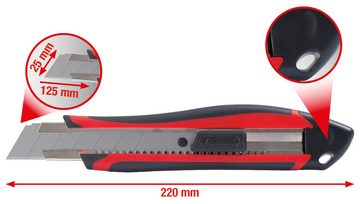 KS Tools Cuttermesser, Klinge: 0.07 cm, Universal-Abbrechklingen 25 mm