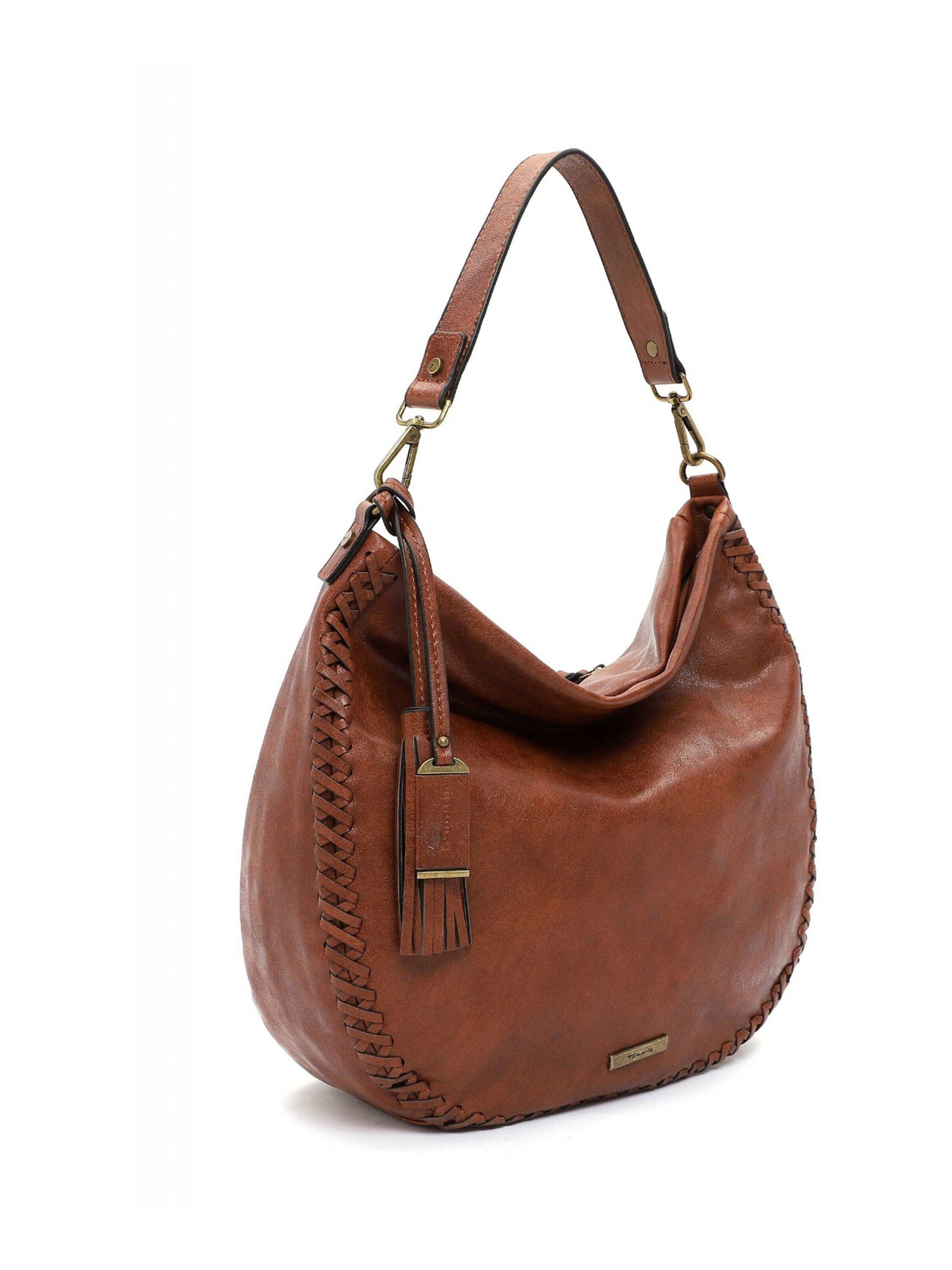 Tamaris Schultertasche Janne (1-tlg) Cognac