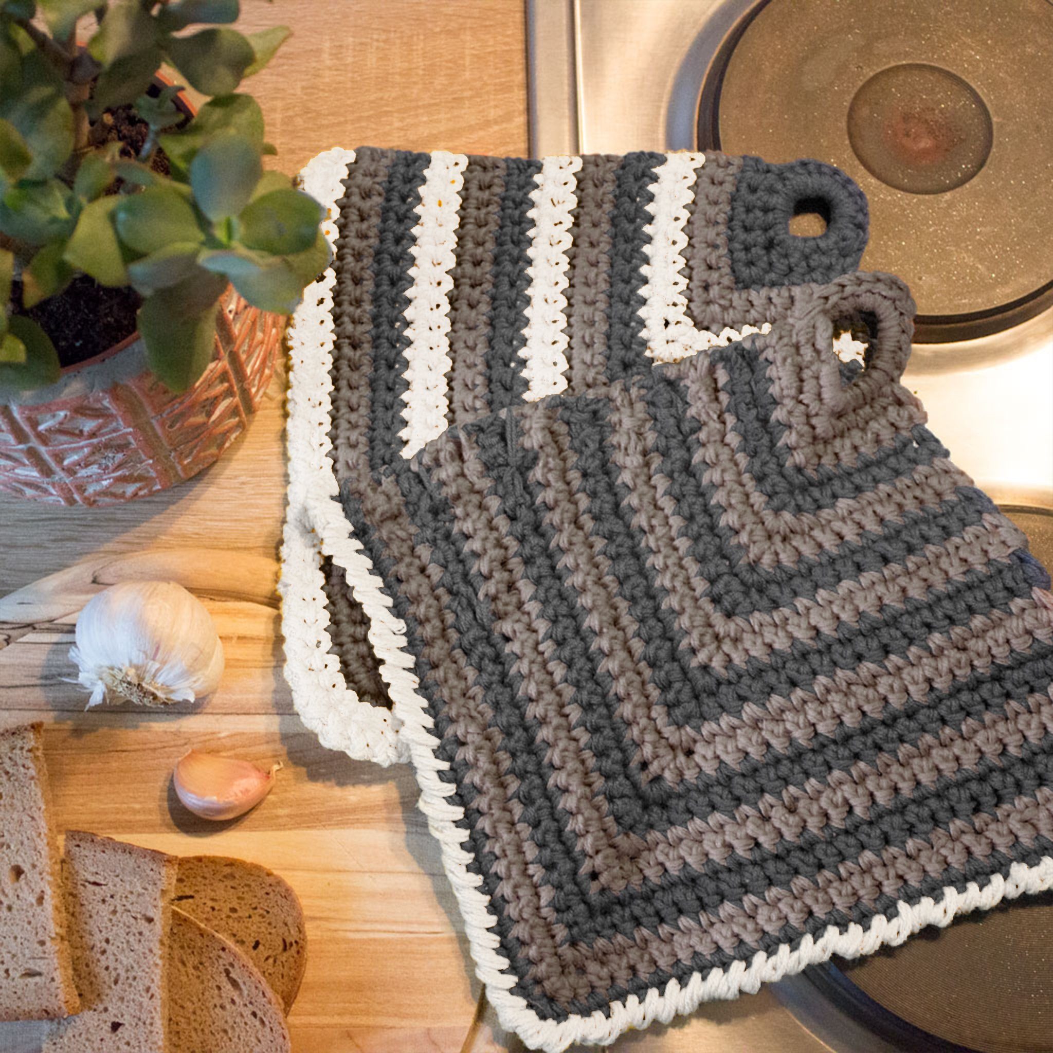 myboshi Kreativset Häkelset Topflappen Tonami No.2 Wolle Nadel, (1-tlg) günstig online kaufen