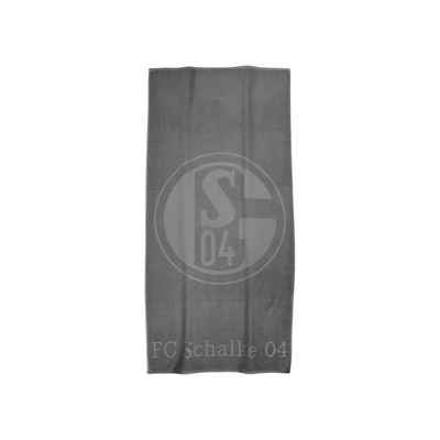 FC Schalke 04 Handtuch FC Schalke 04 Duschtuch Logo gepragt