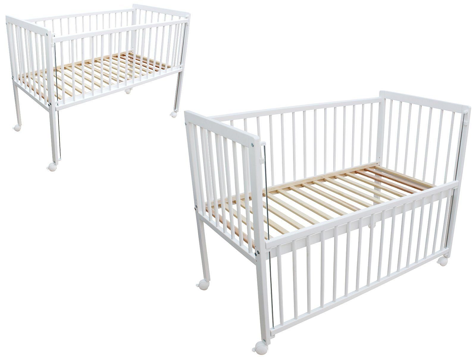Beistellbett Kinderbett Beistellbett 2in1 120x60cm