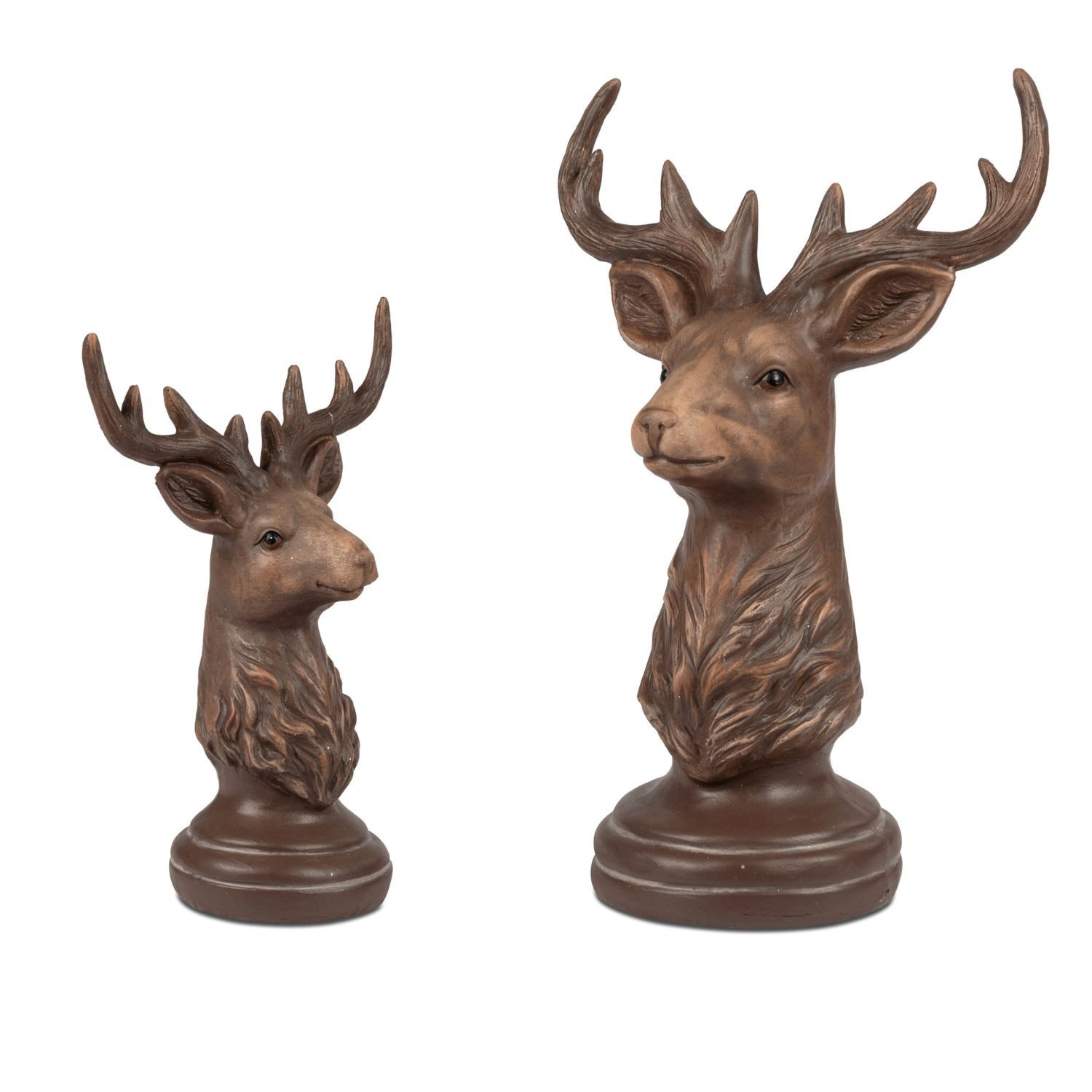 formano Dekofigur Klassik Weihnachtsdeko, Weihnachtsdeko, Natur, Hirsch, H: 37cm