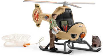 Schleich® Spielwelt WILD LIFE, Helikopter Tierrettung (42476), (Set), Made in Europe