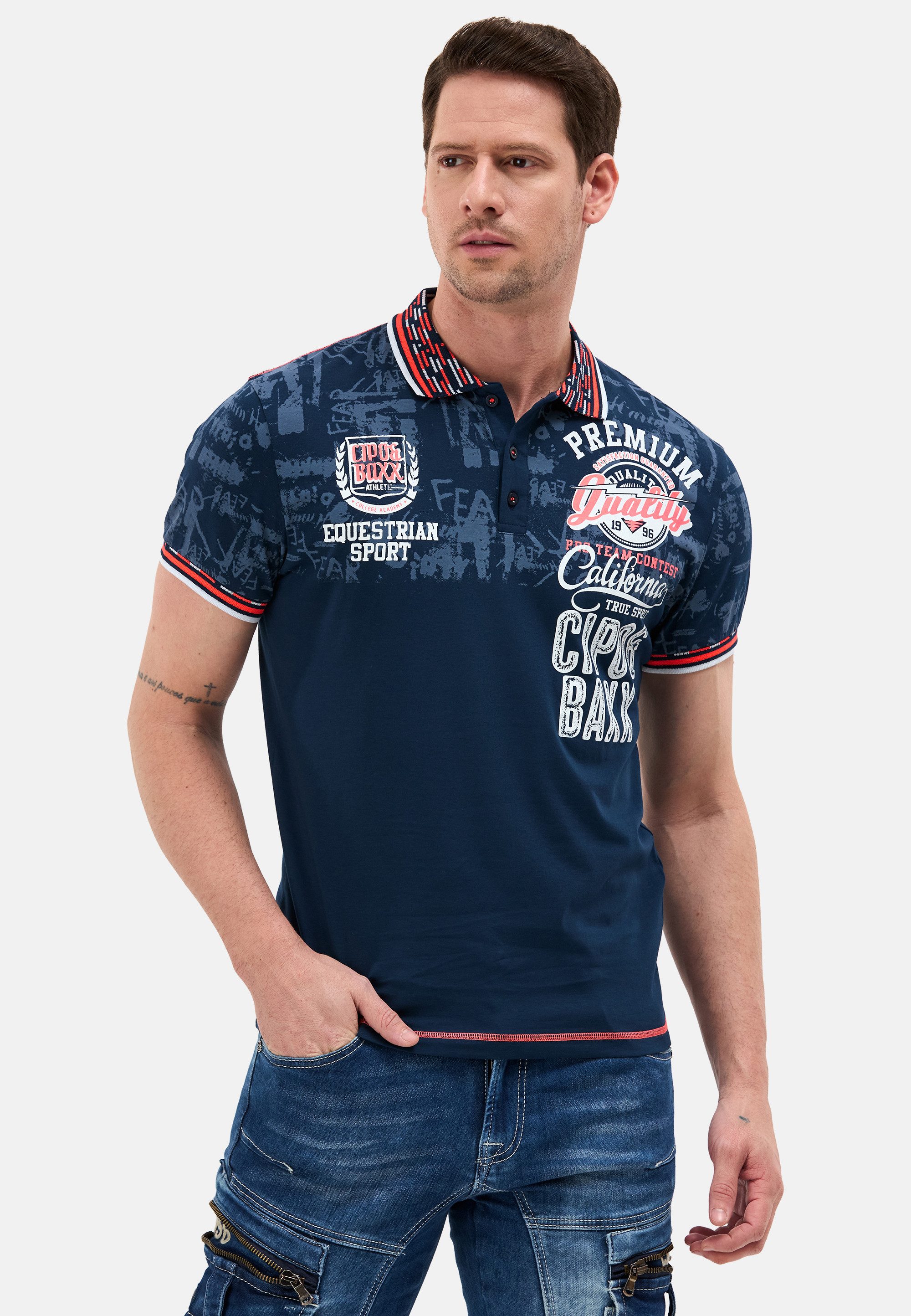 Cipo & Baxx Poloshirt günstig online kaufen
