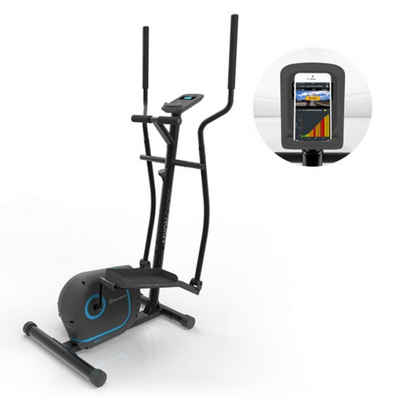 KLARFIT Heimtrainer Myon Cross (Tablet-Halterung ; Kinomap App;pullsmesser)