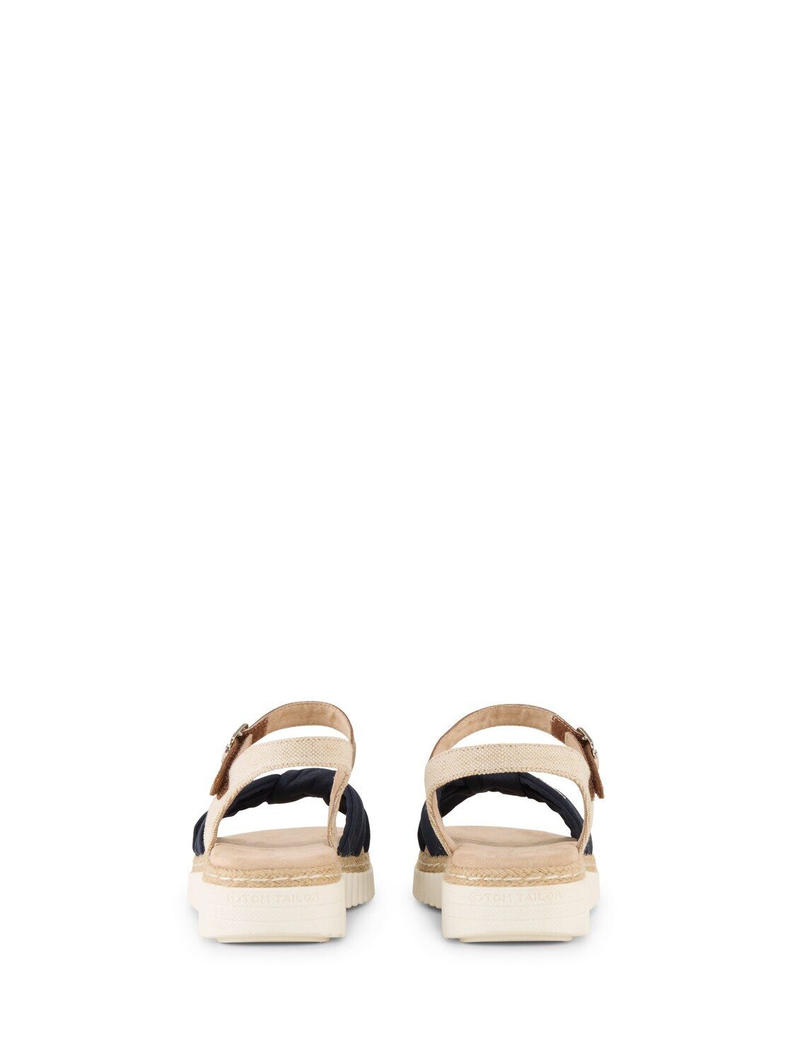 TOM TAILOR Shoes Licence Sandale (1-tlg) Sandalen mit Bast-Details