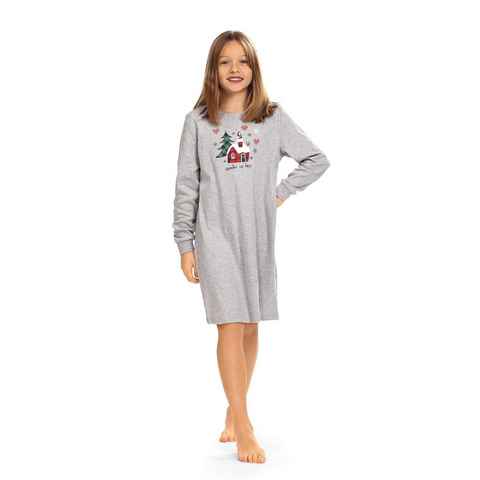 comtessa Nachthemd Comte Kids (Set, 1-tlg., Set) Mädchen Pyjama Sleepshirt, Nachthemd Baumwolle